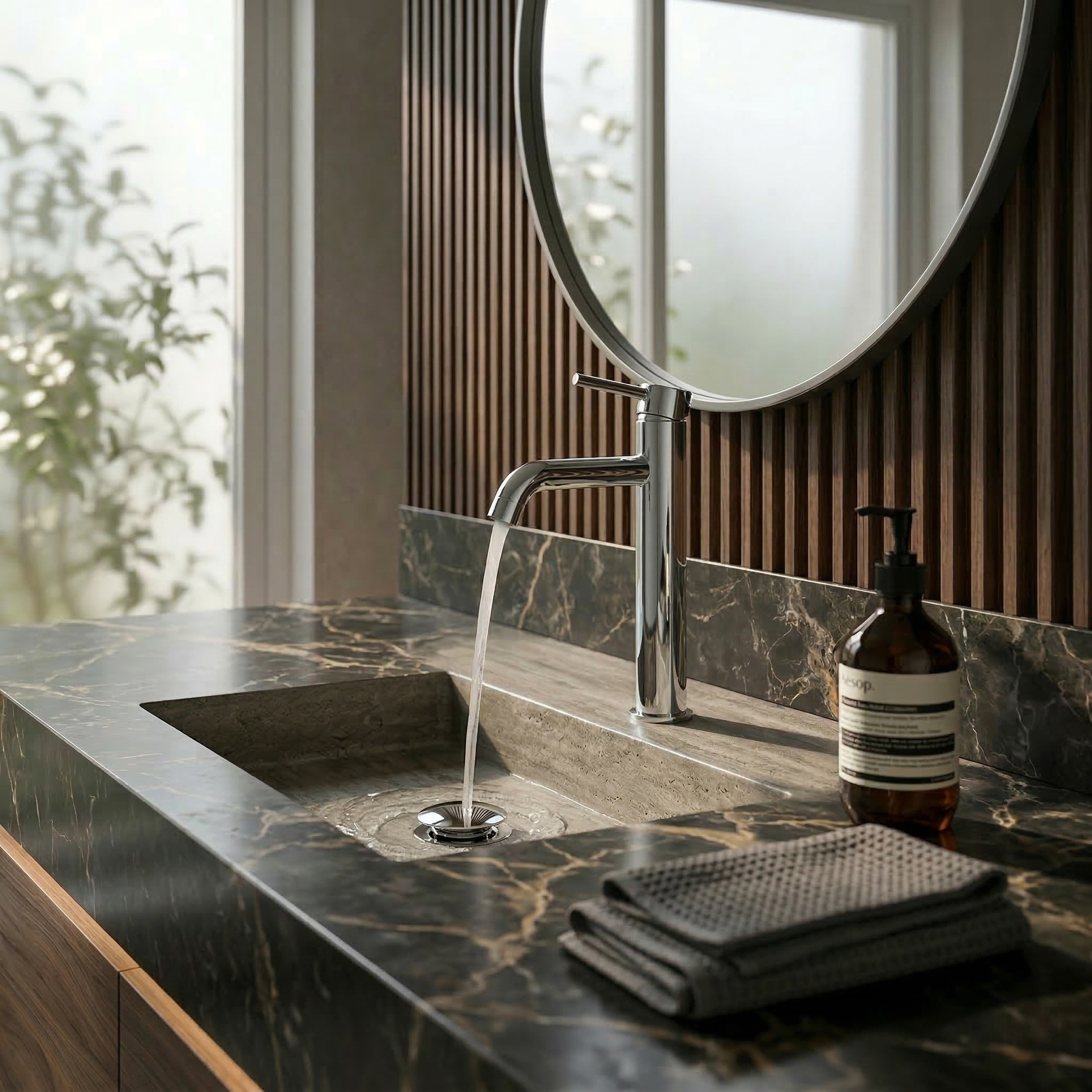 Aquaflo Rund Single-hole Vessel Faucet