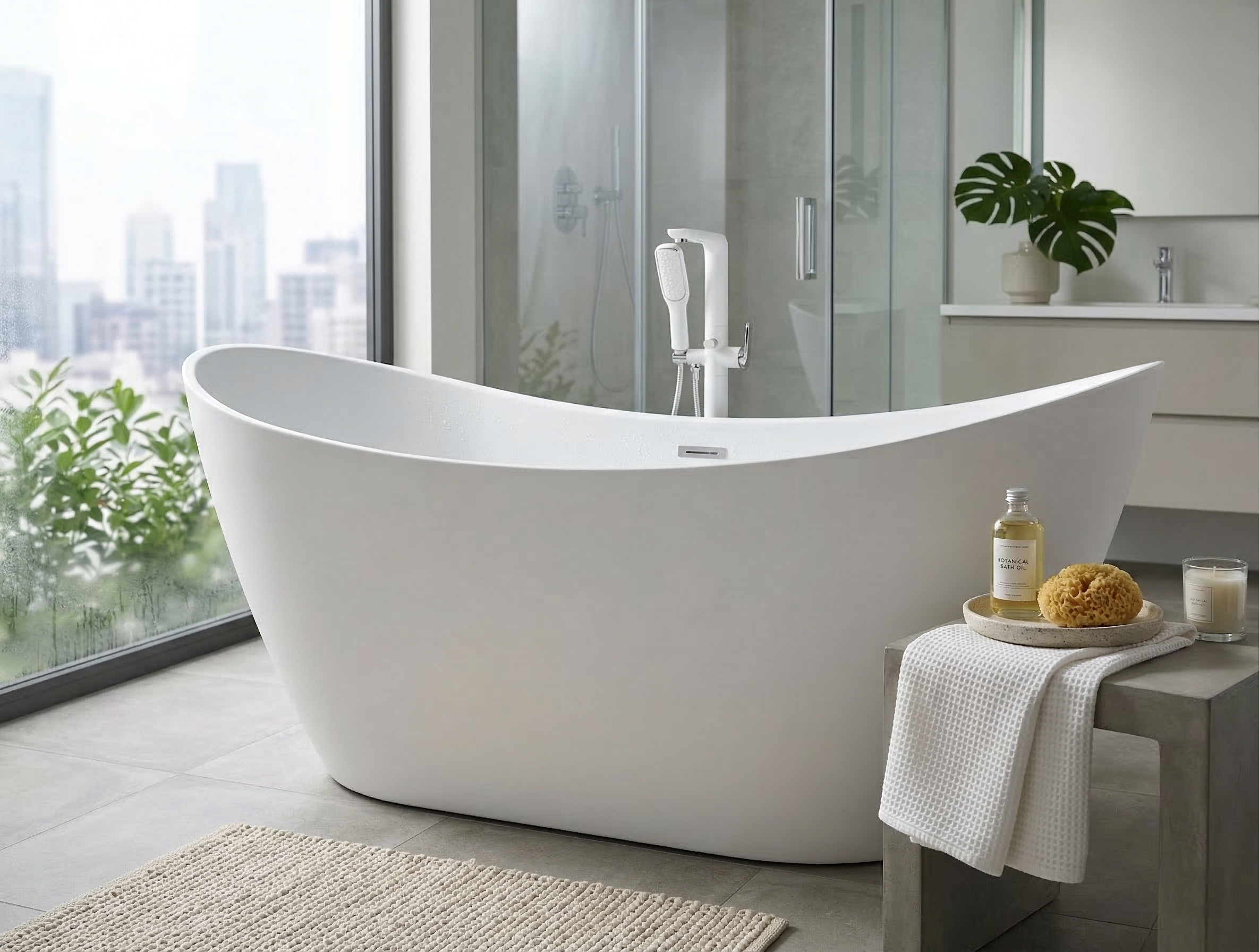 Aquaflo Bliss Freestanding Bathtub
