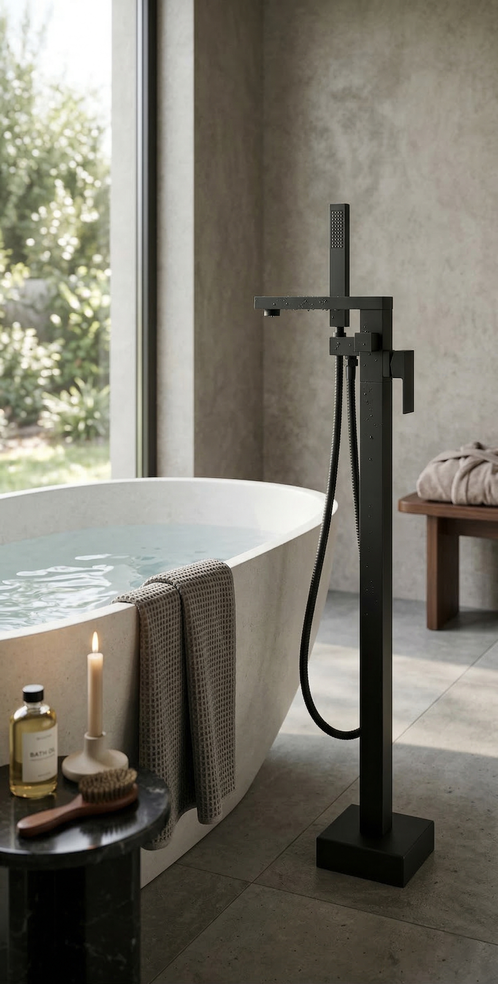 Aquaflo Kent Freestanding Tub Filler