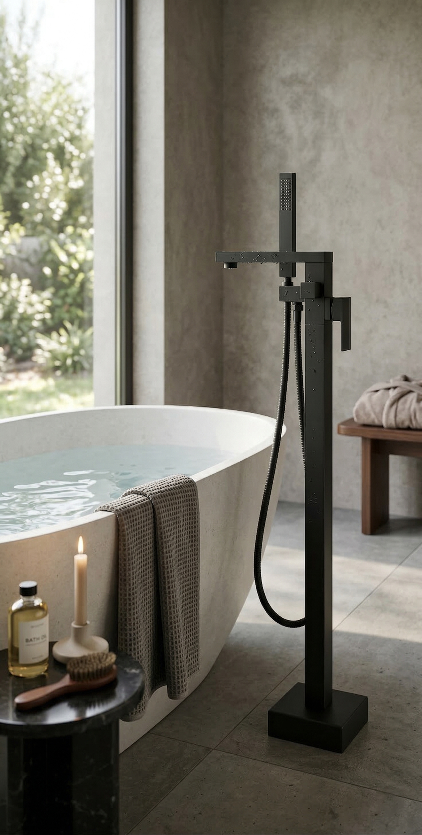 Aquaflo Kent Freestanding Tub Filler