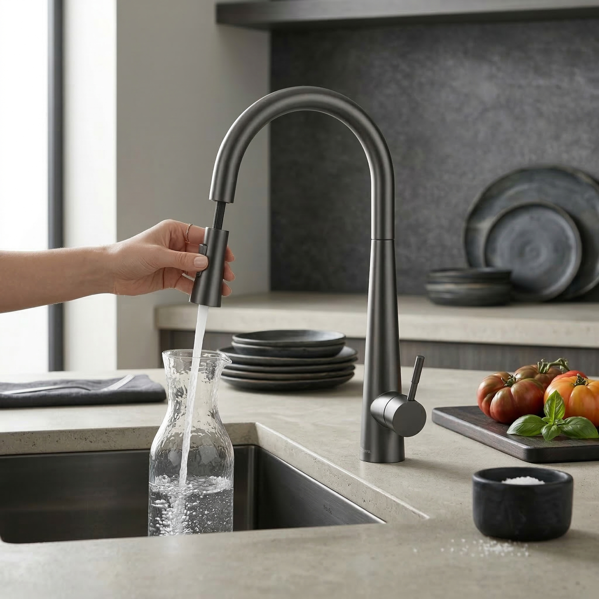 Aquaflo Echo Pull-Down Kitchen Faucet