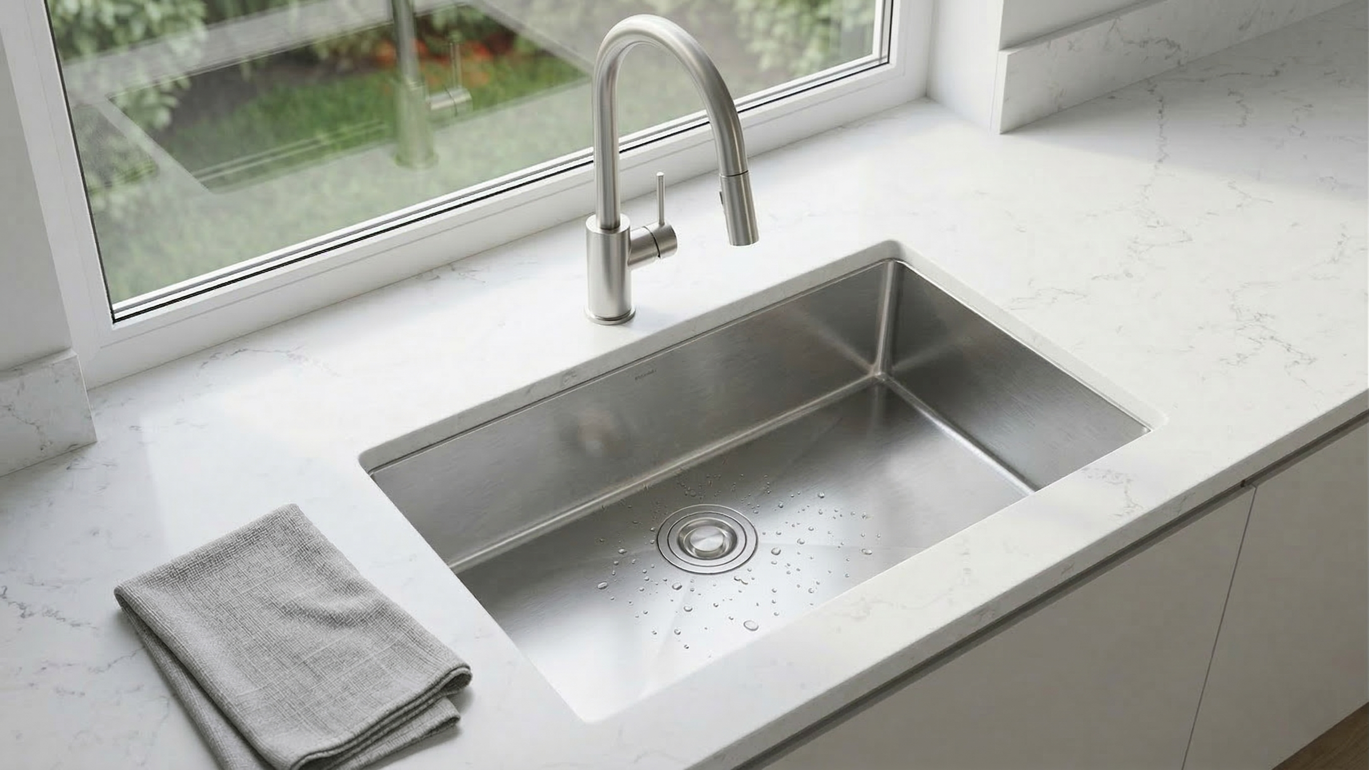 Aquaflo Essence Handcrafted Single Bowl Kitchen Sink KSE3319