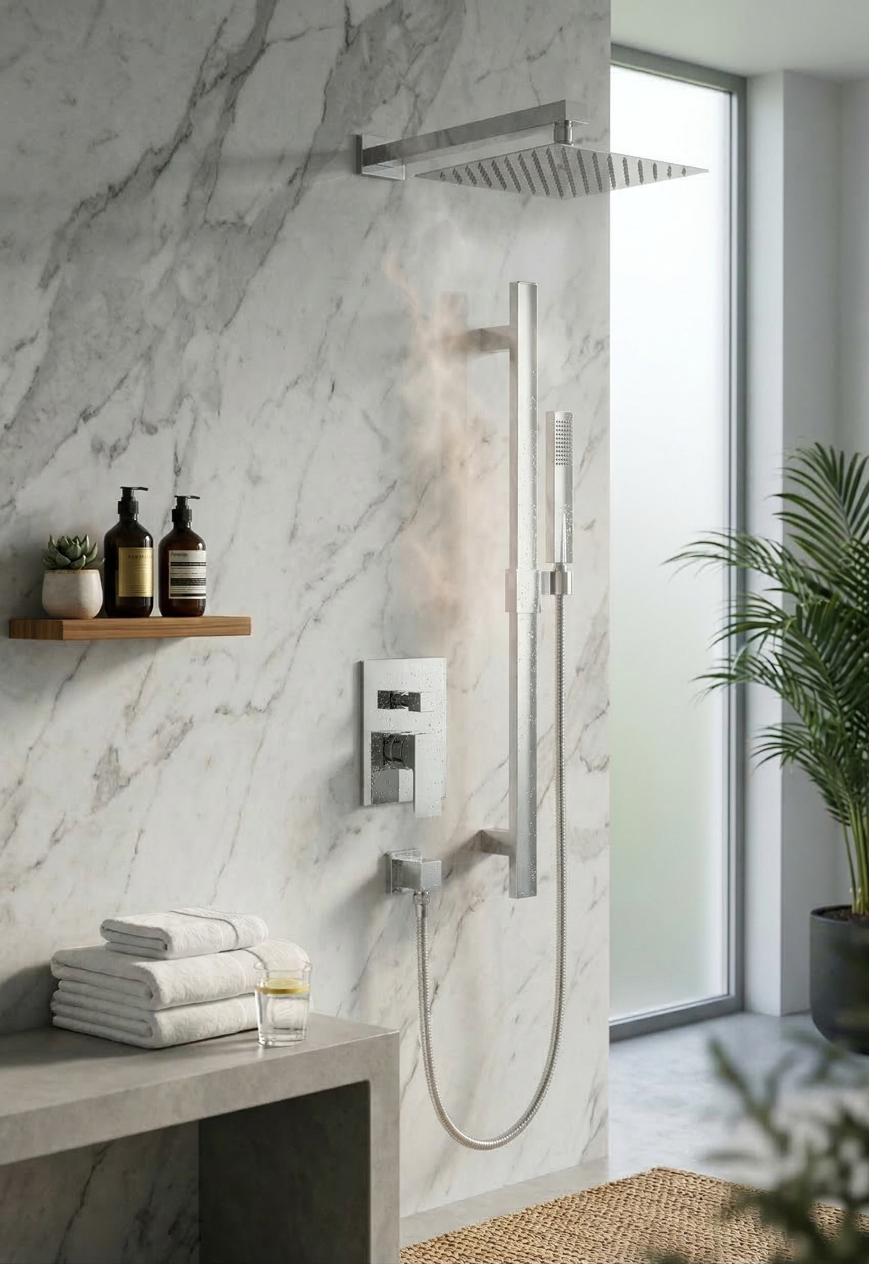Aquaflo Kent 2-Way Pressure Balance Shower System