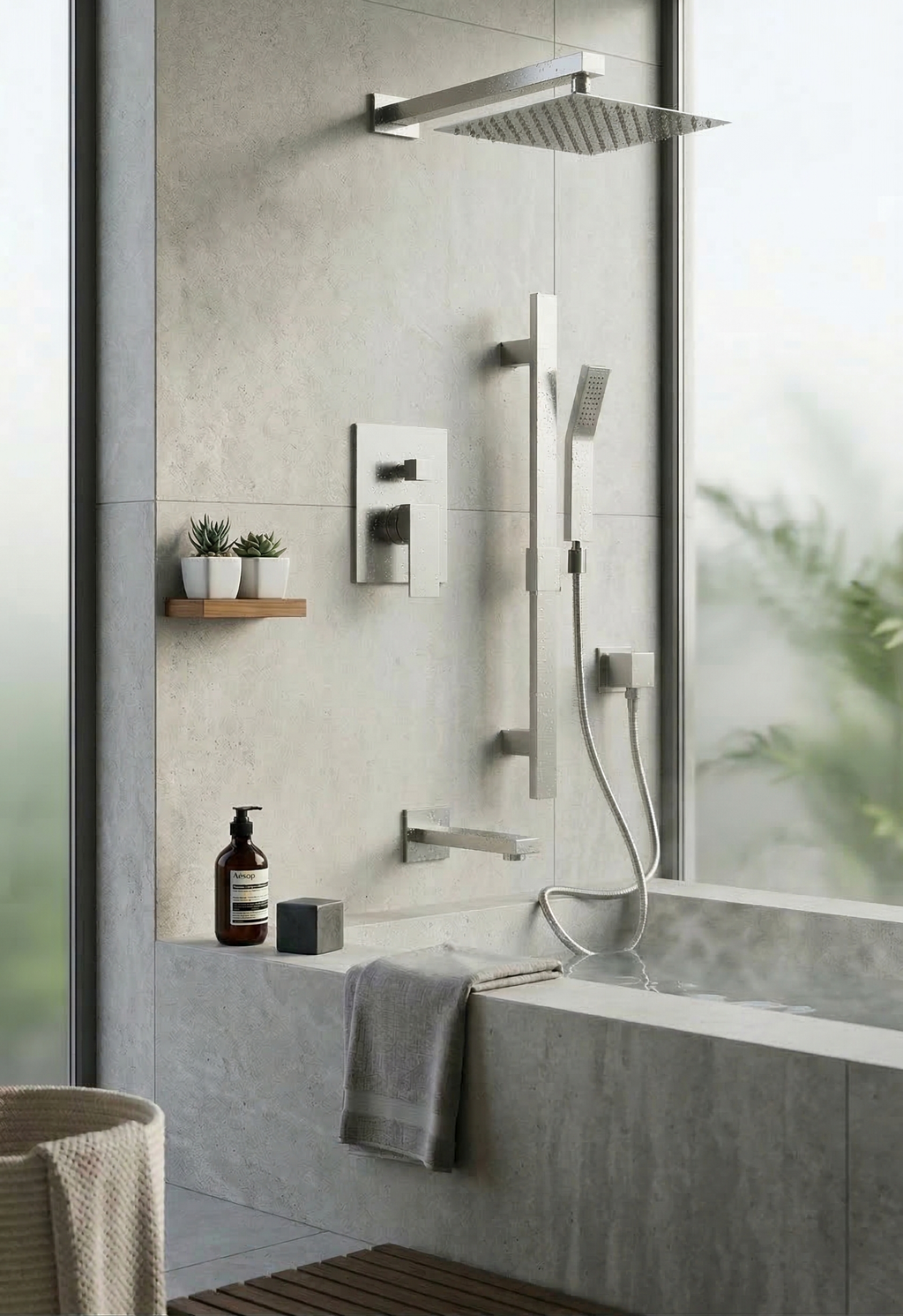Aquaflo Kent 3-Way Pressure Balance Shower System