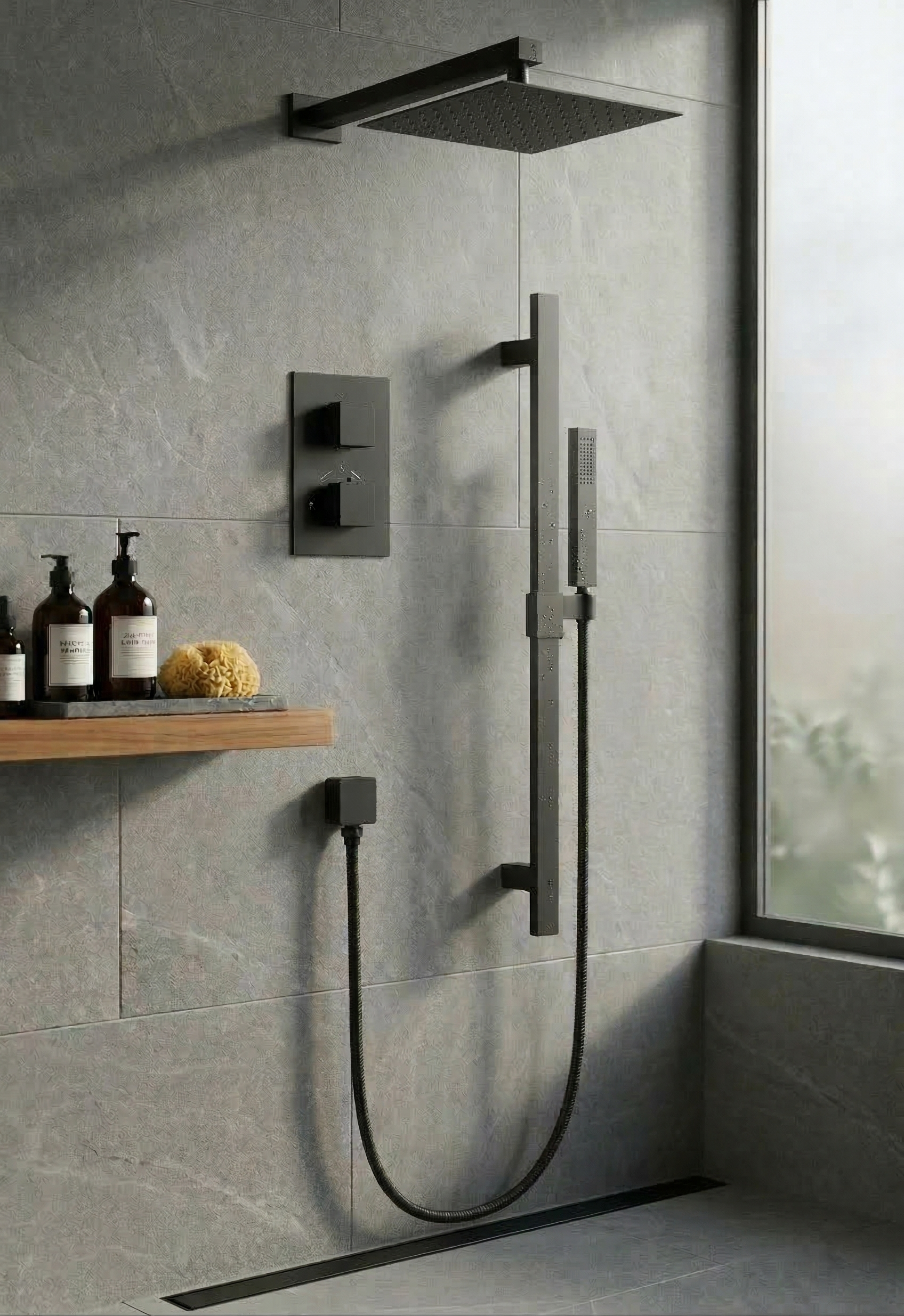 Aquaflo Kent 2-Way Thermostatics Shower System