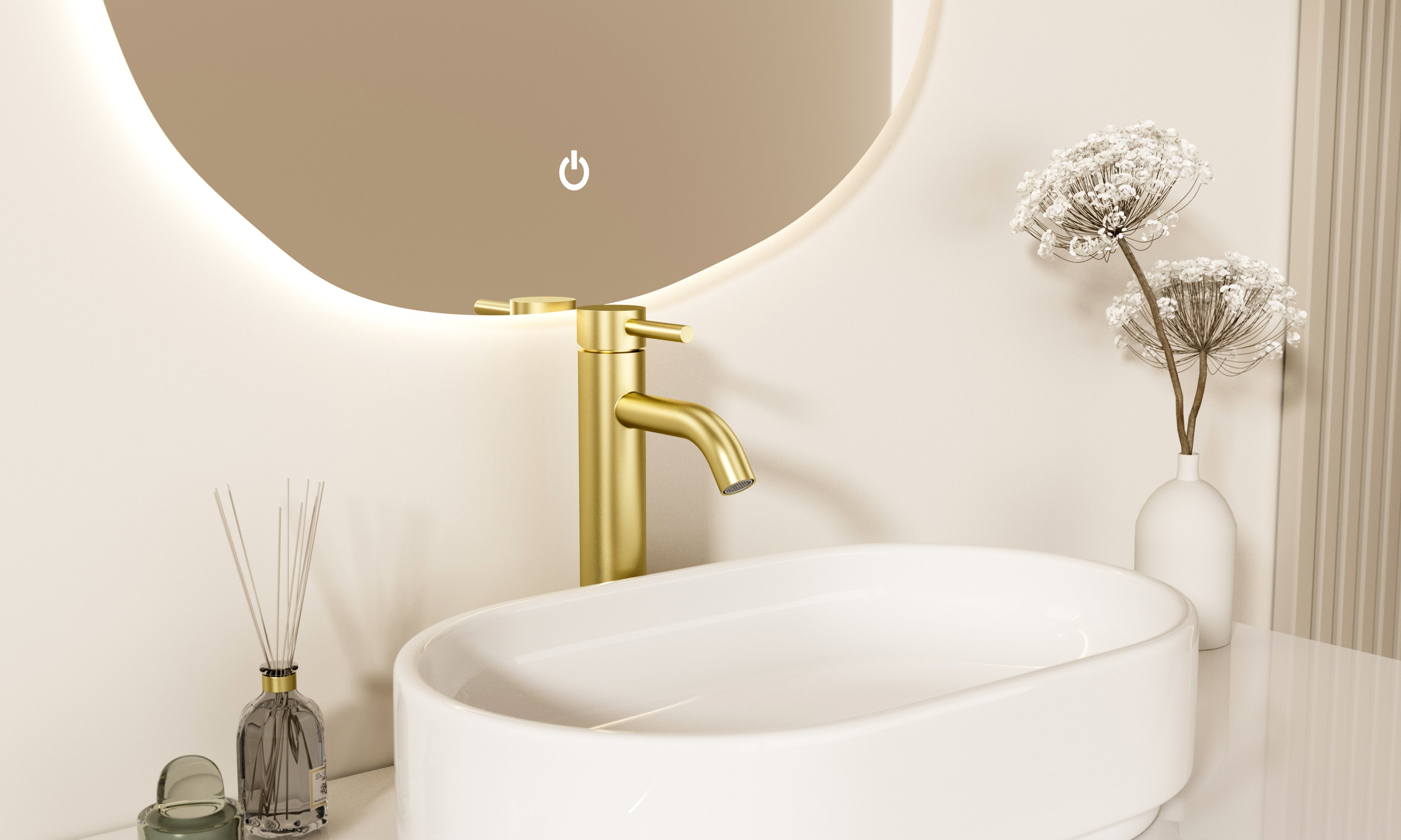 Aquaflo Rund Single-hole Vessel Faucet