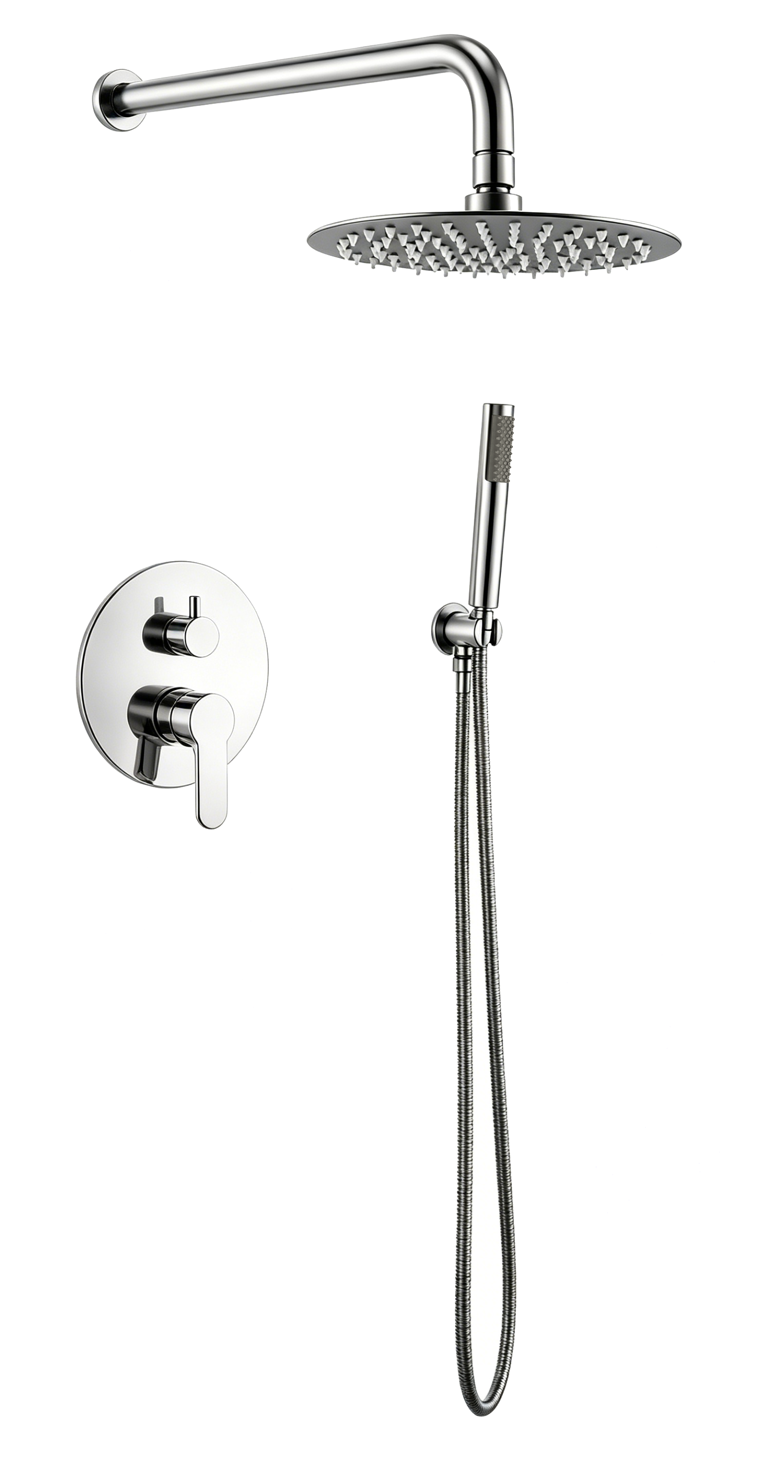 AquafloPro Arco 2-Way Pressure Balance Shower System