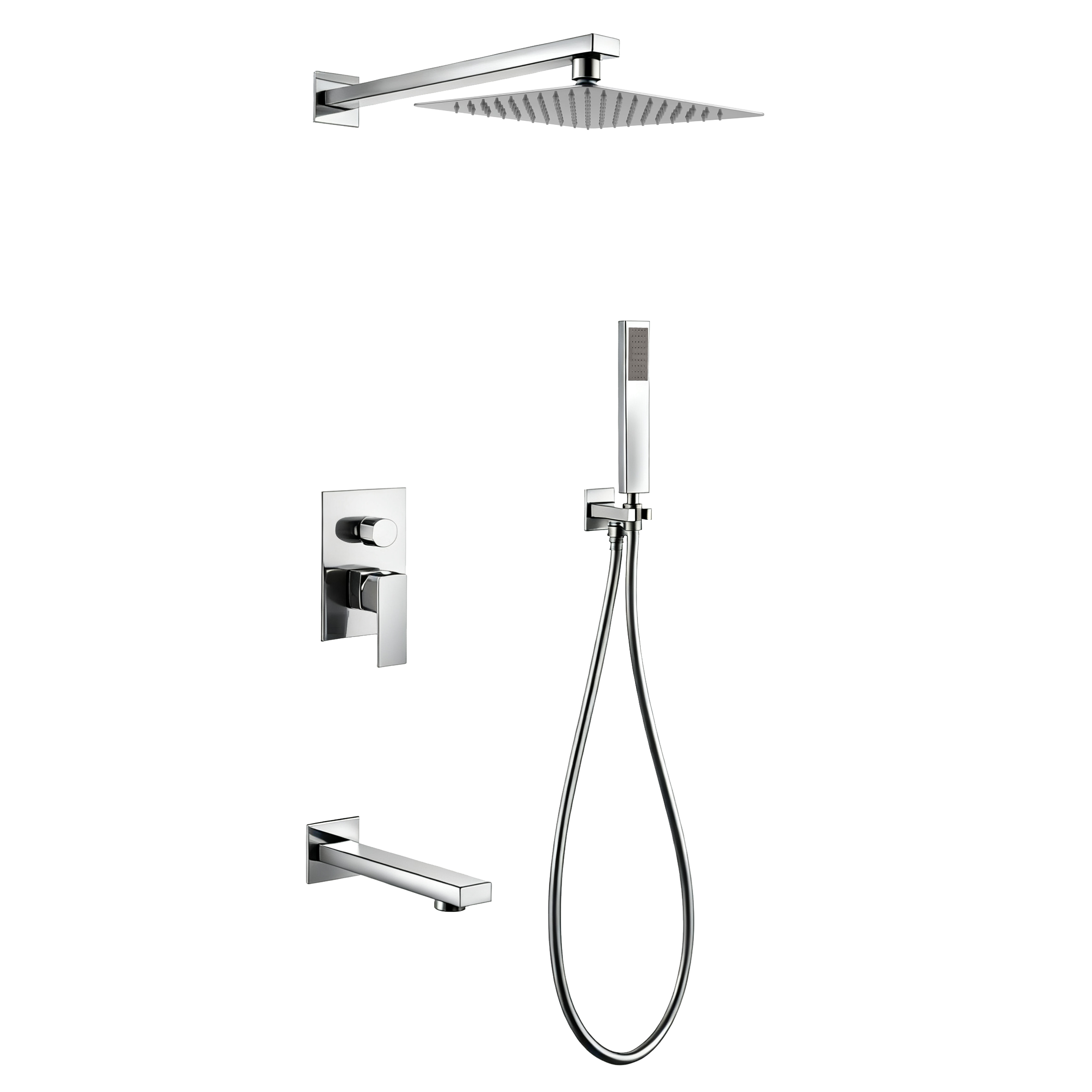 AquafloPro Fano 3-Way Pressure Balance Shower System (Copy)
