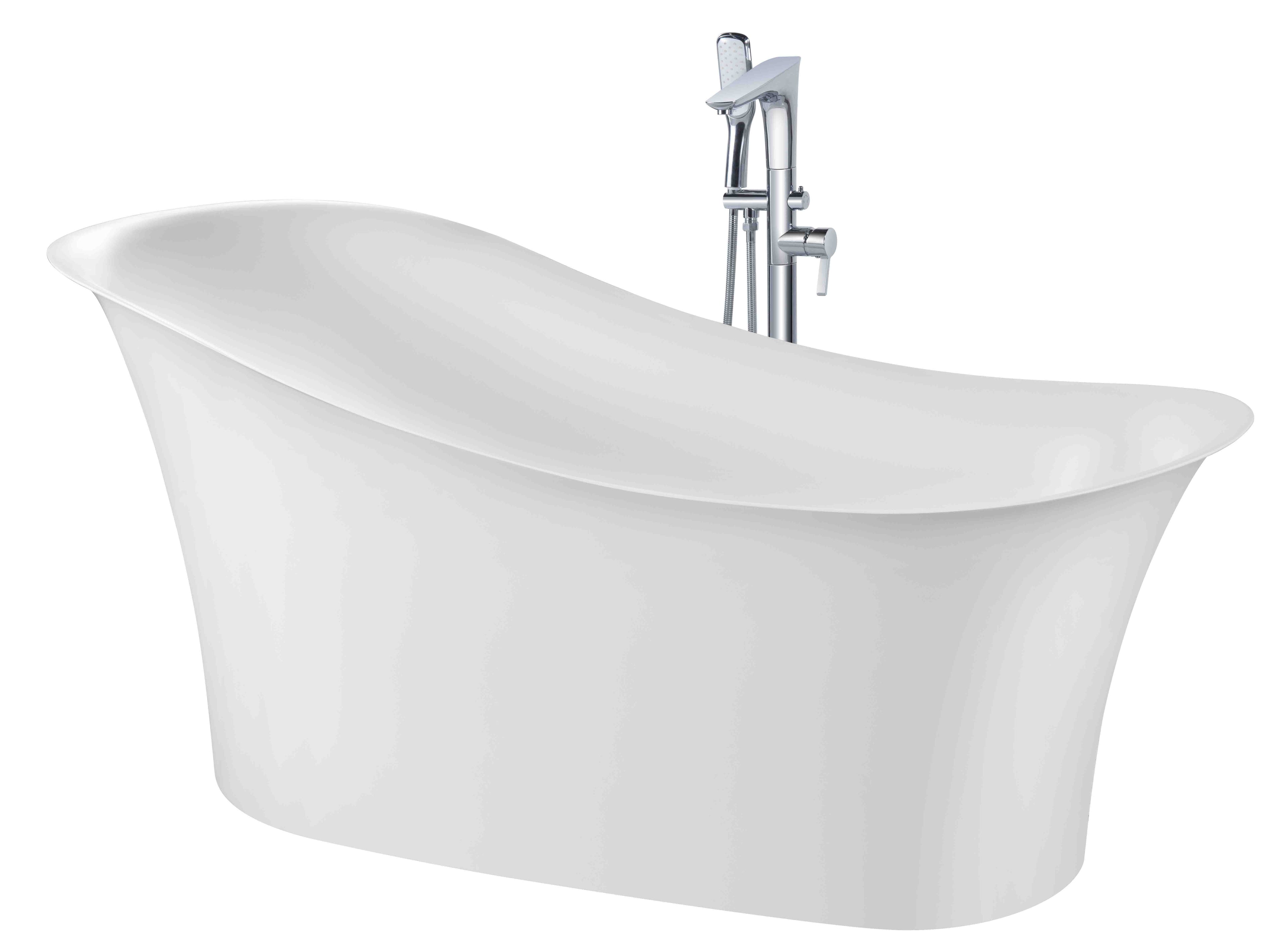 Aquaflo Eleganza 67"x32" Freestanding Bathtub