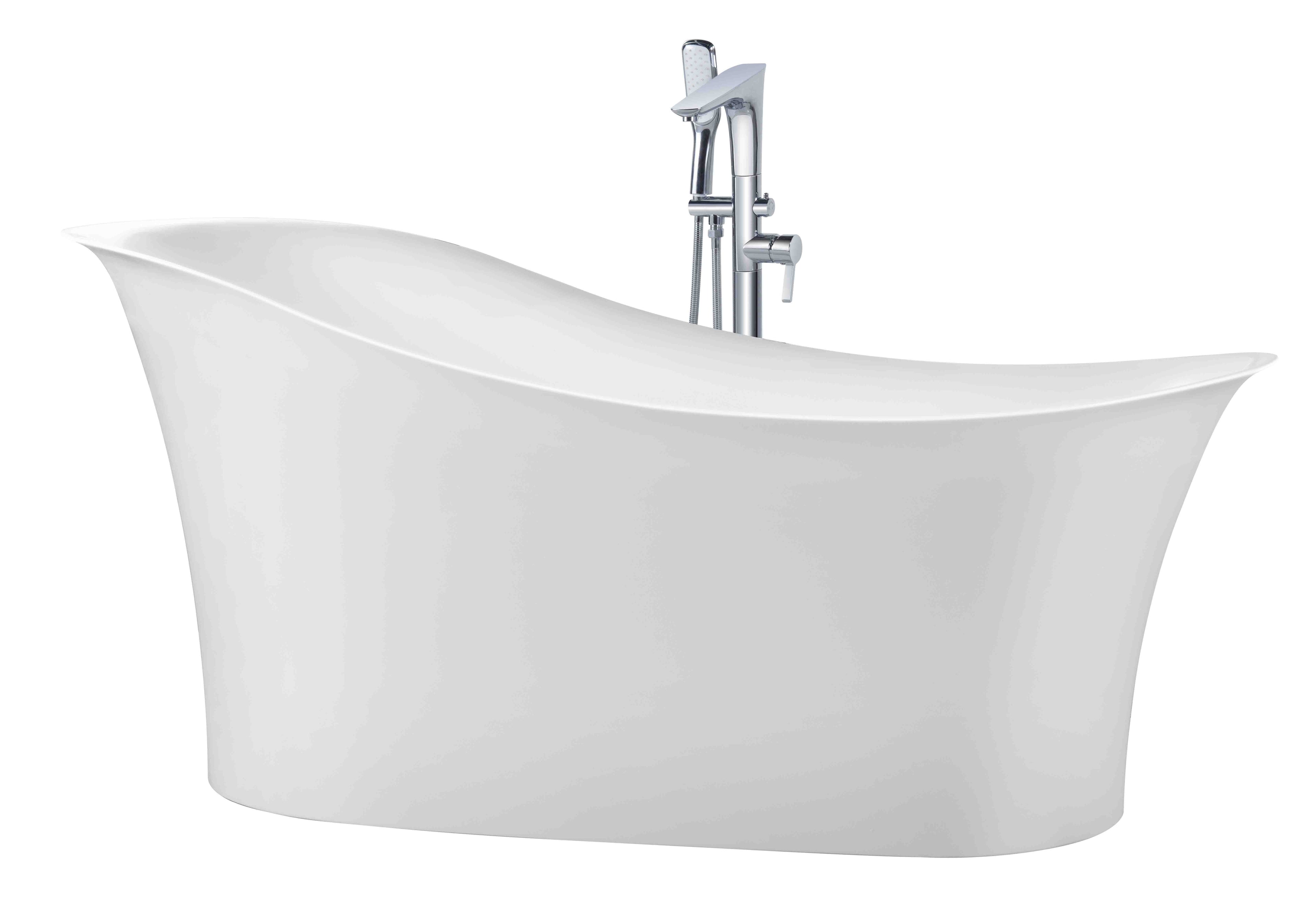 Aquaflo Eleganza 67"x32" Freestanding Bathtub