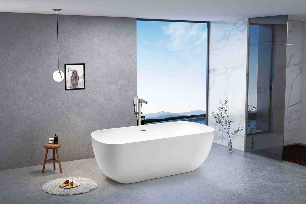 Aquaflo Marina 67"x32" Freestanding Bathtub