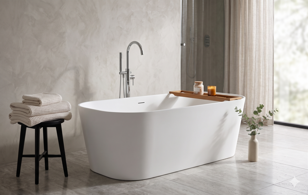 Aquaflo Purity Freestanding Bathtub