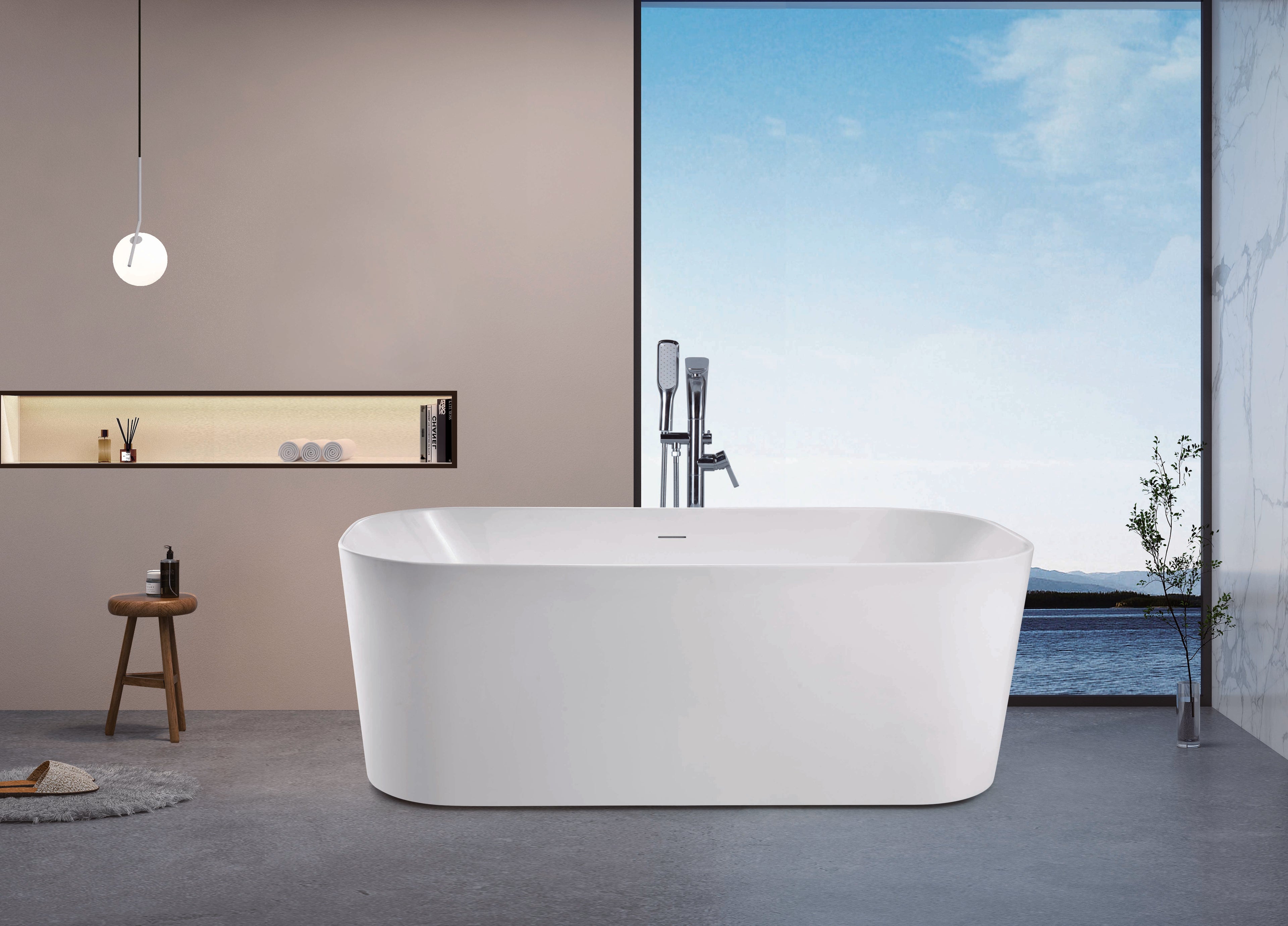 Aquaflo Purity Freestanding Bathtub