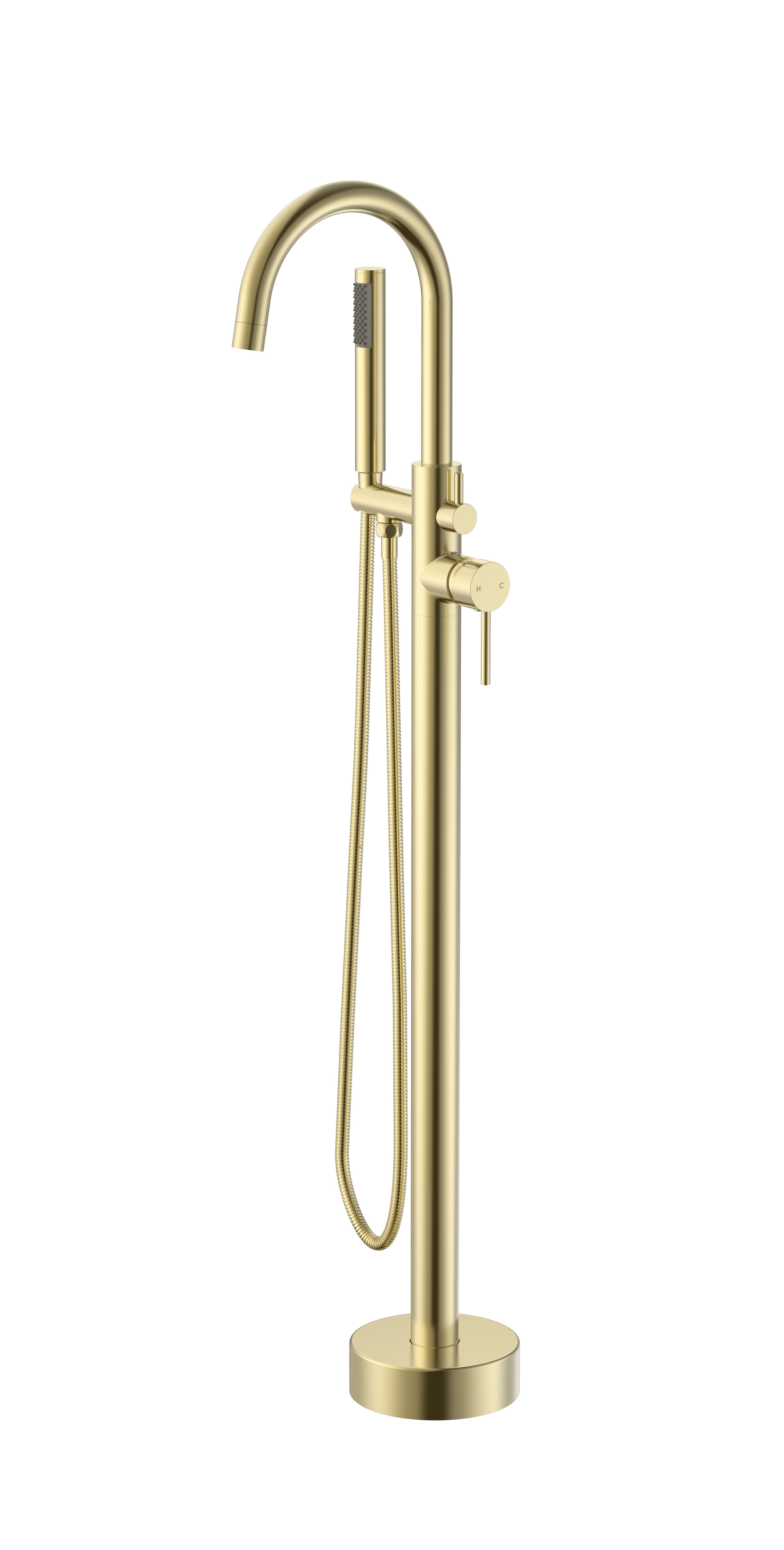 Aquaflo Rund Freestanding Tub Filler