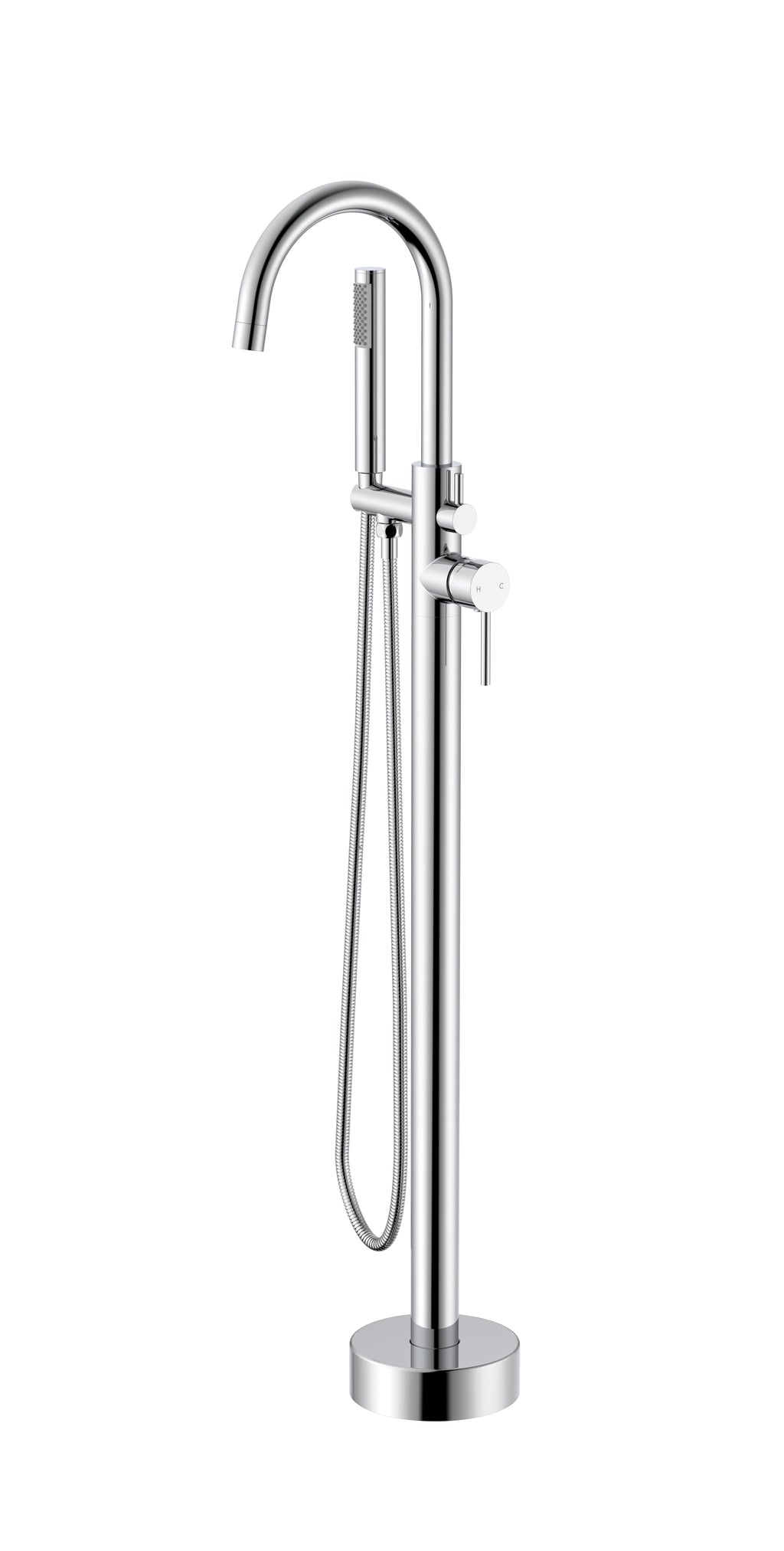 Aquaflo Rund Freestanding Tub Filler