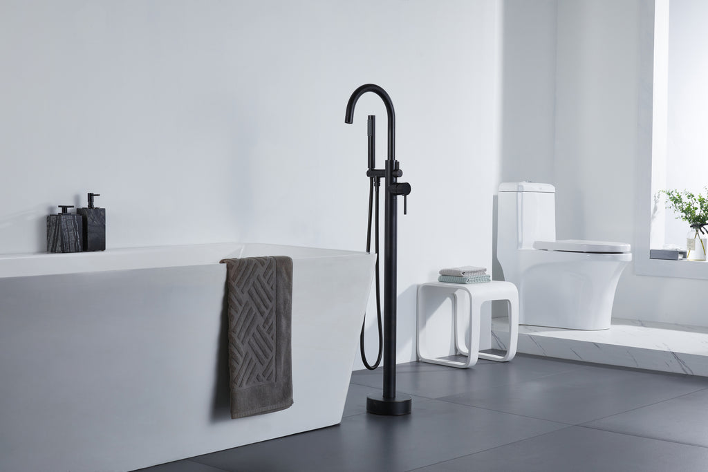 Aquaflo Rund Freestanding Tub Filler