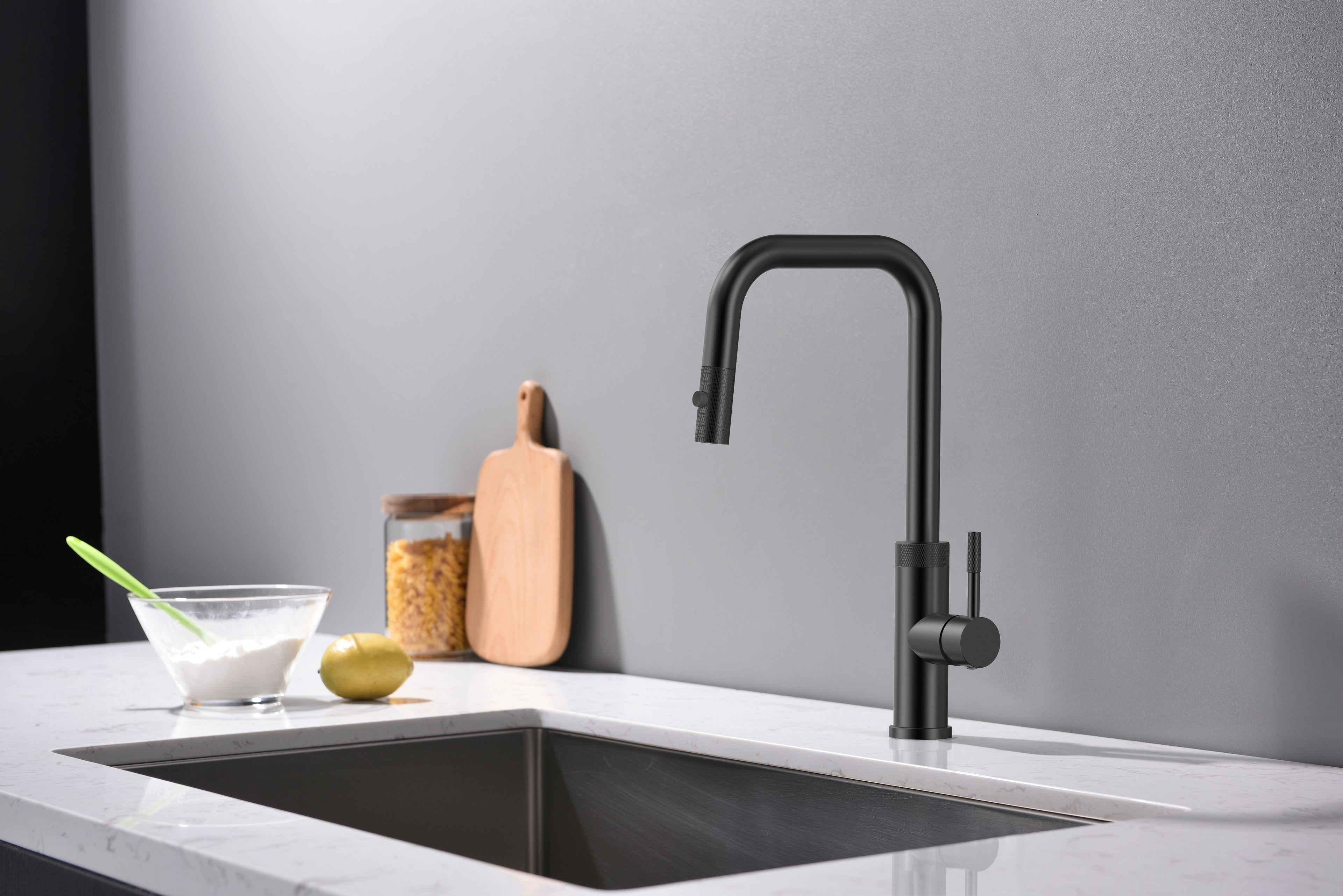 Aquaflo Winkel Pull-Down Kitchen Faucet