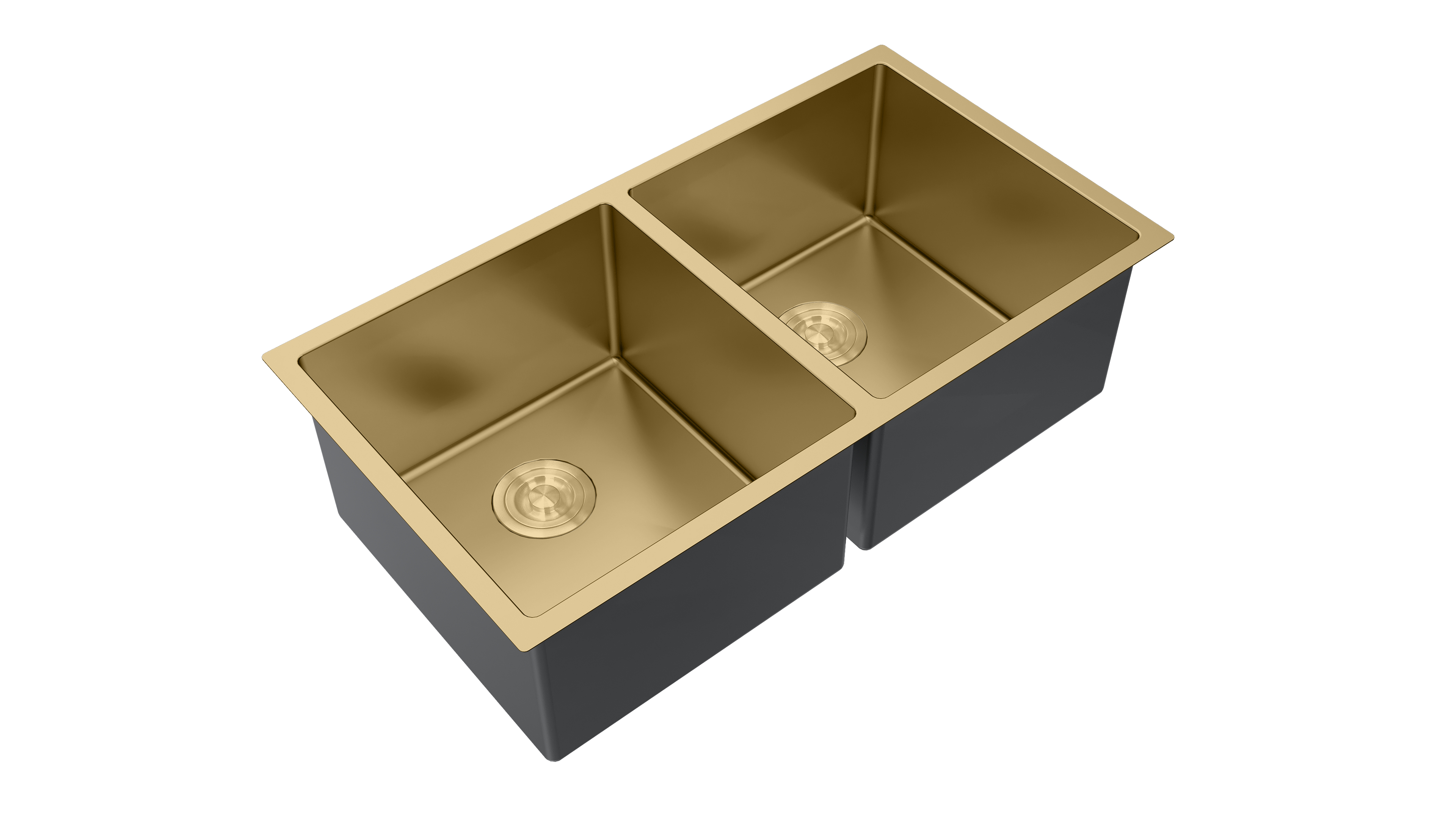 Aquaflo Essence Handcrafted Double Bowl Kitchen Sink KSE23319