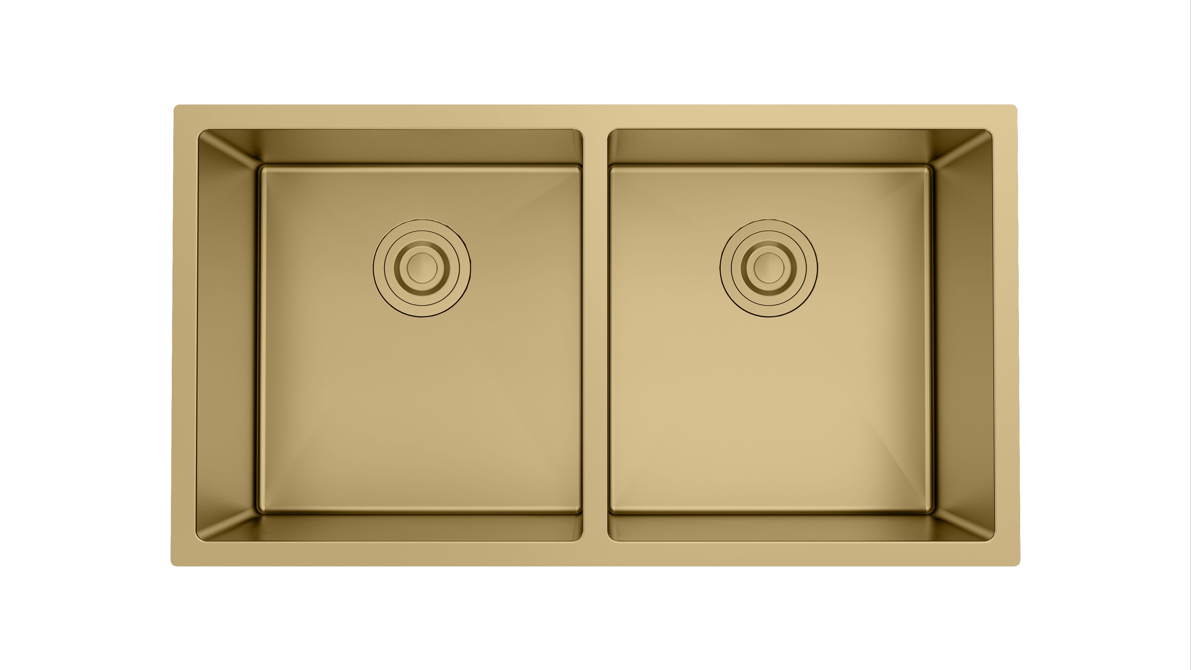 Aquaflo Essence Handcrafted Double Bowl Kitchen Sink KSE23319