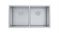 Aquaflo Essence Handcrafted Double Bowl Kitchen Sink KSE23319