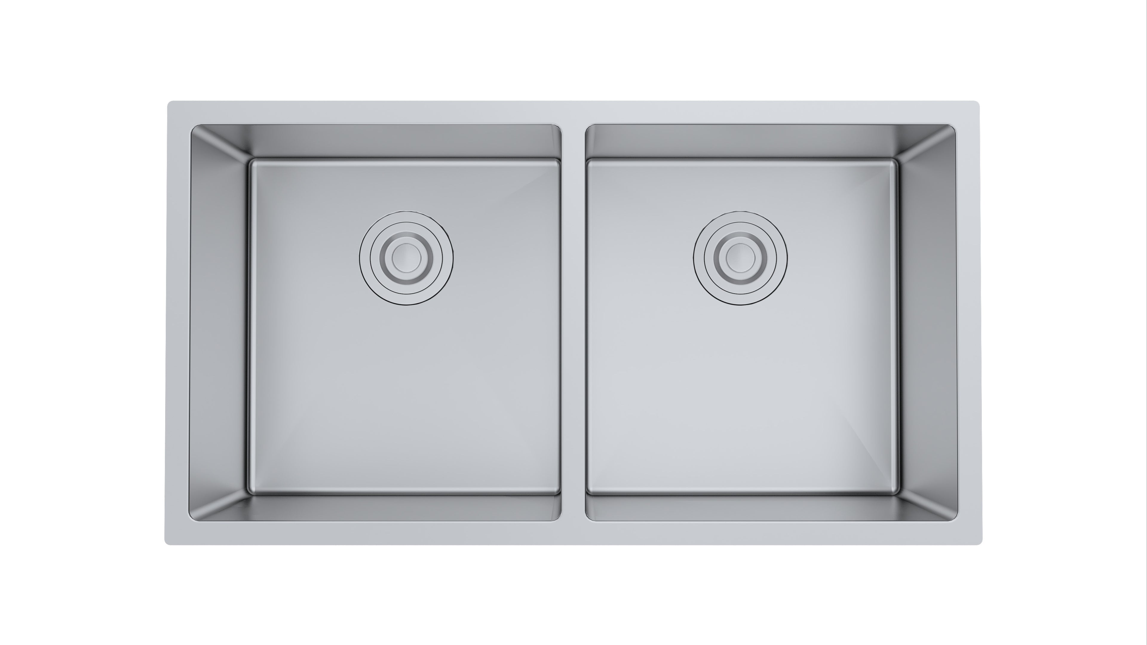 Aquaflo Essence Handcrafted Double Bowl Kitchen Sink KSE23319