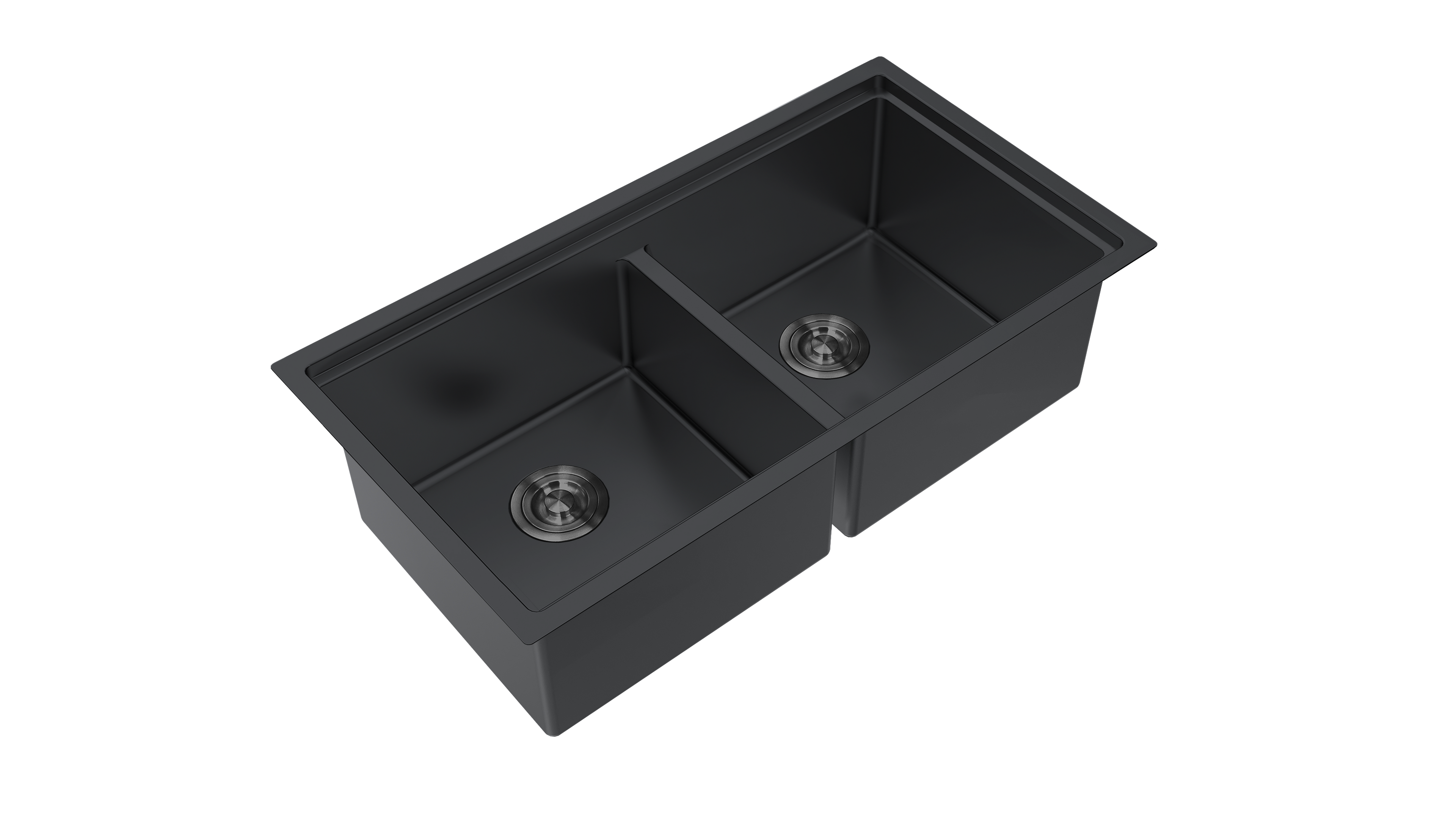 Aquaflo Essence Handcrafted Double Bowl Kitchen Sink KSP23319