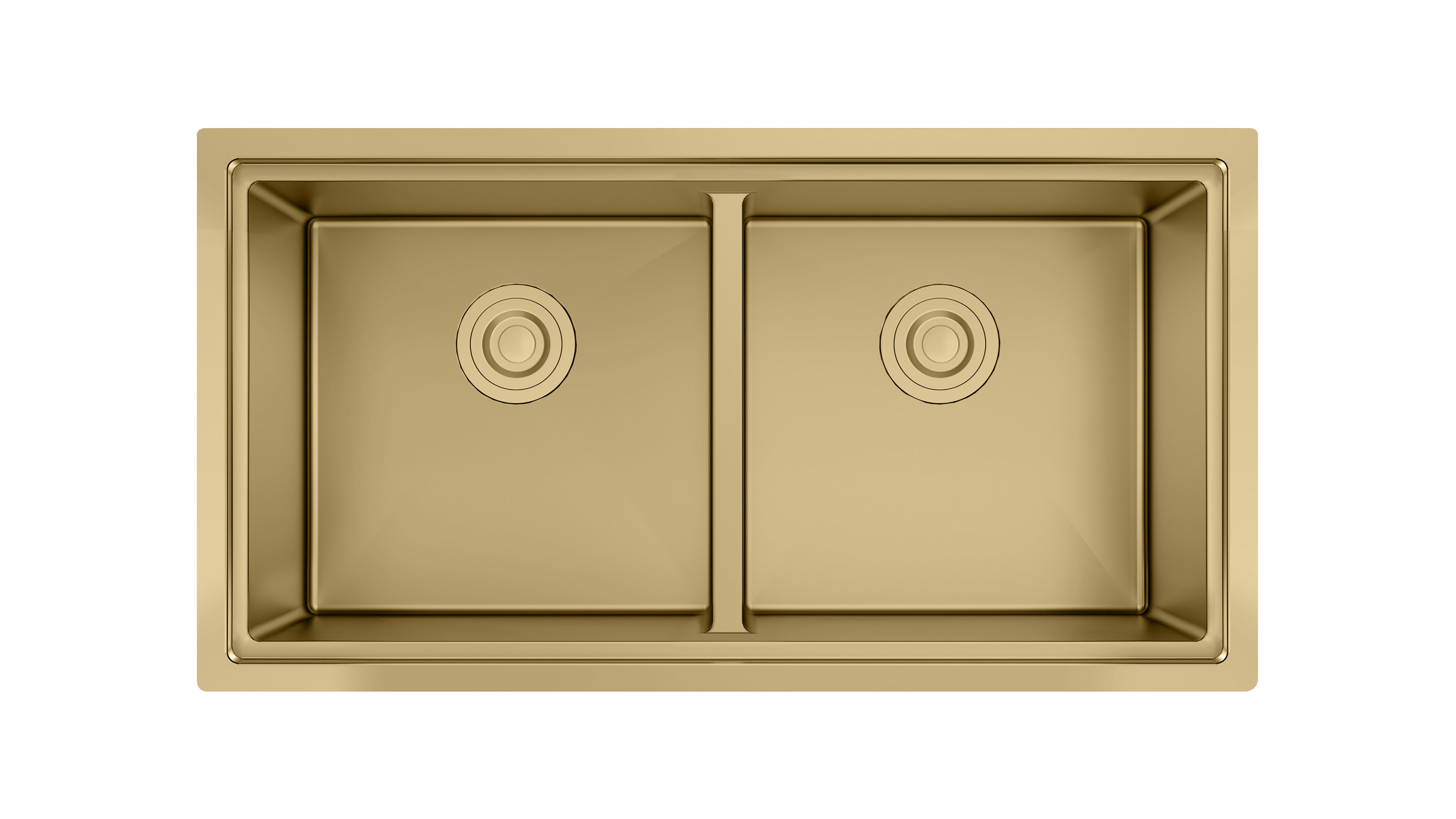 Aquaflo Essence Handcrafted Double Bowl Kitchen Sink KSP23319