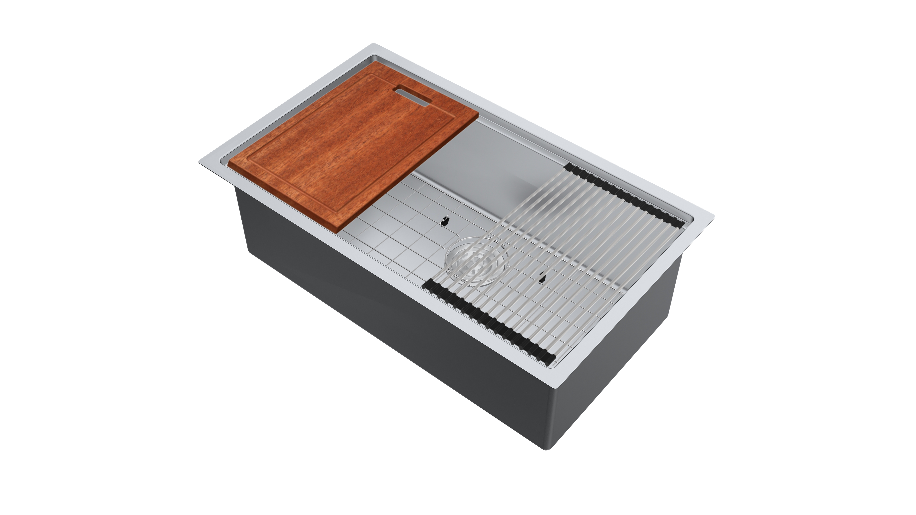 Aquaflo Essence Handcrafted Double Bowl Kitchen Sink KSP3319
