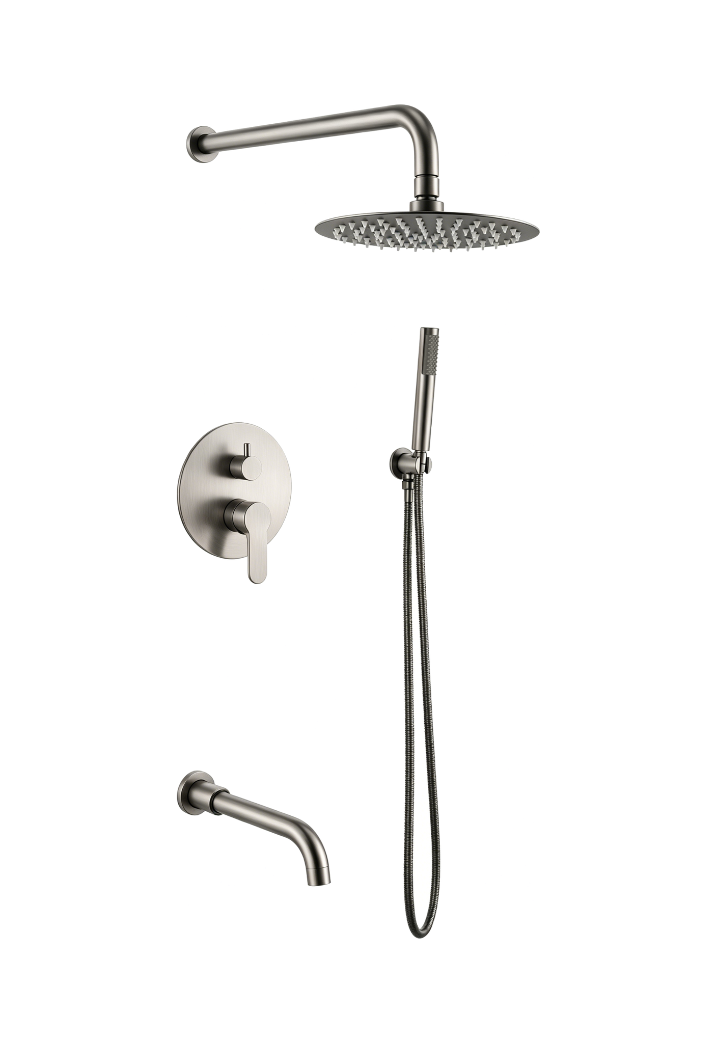 AquafloPro Arco 3-Way Pressure Balance Shower System