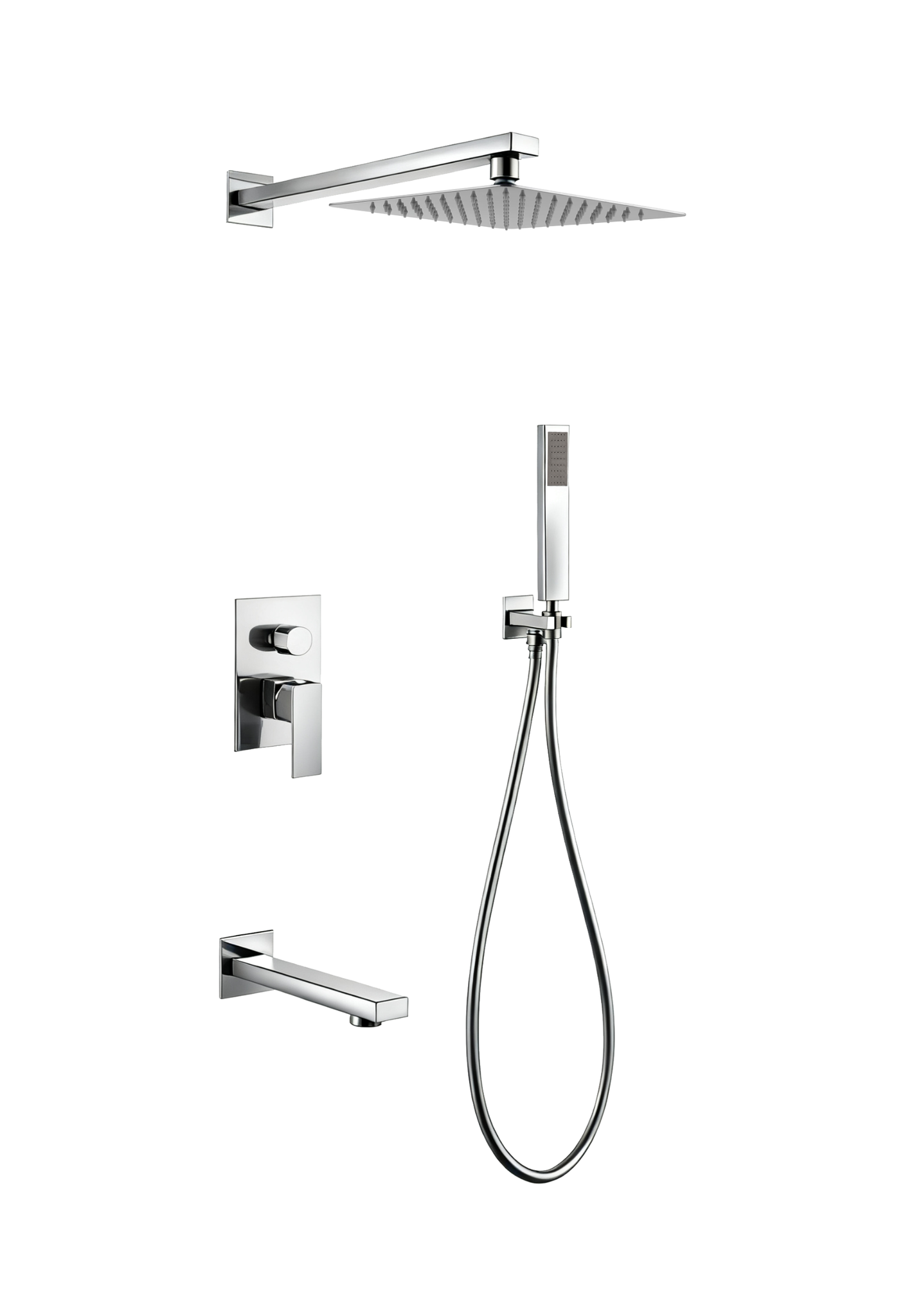 AquafloPro Fano 3-Way Pressure Balance Shower System