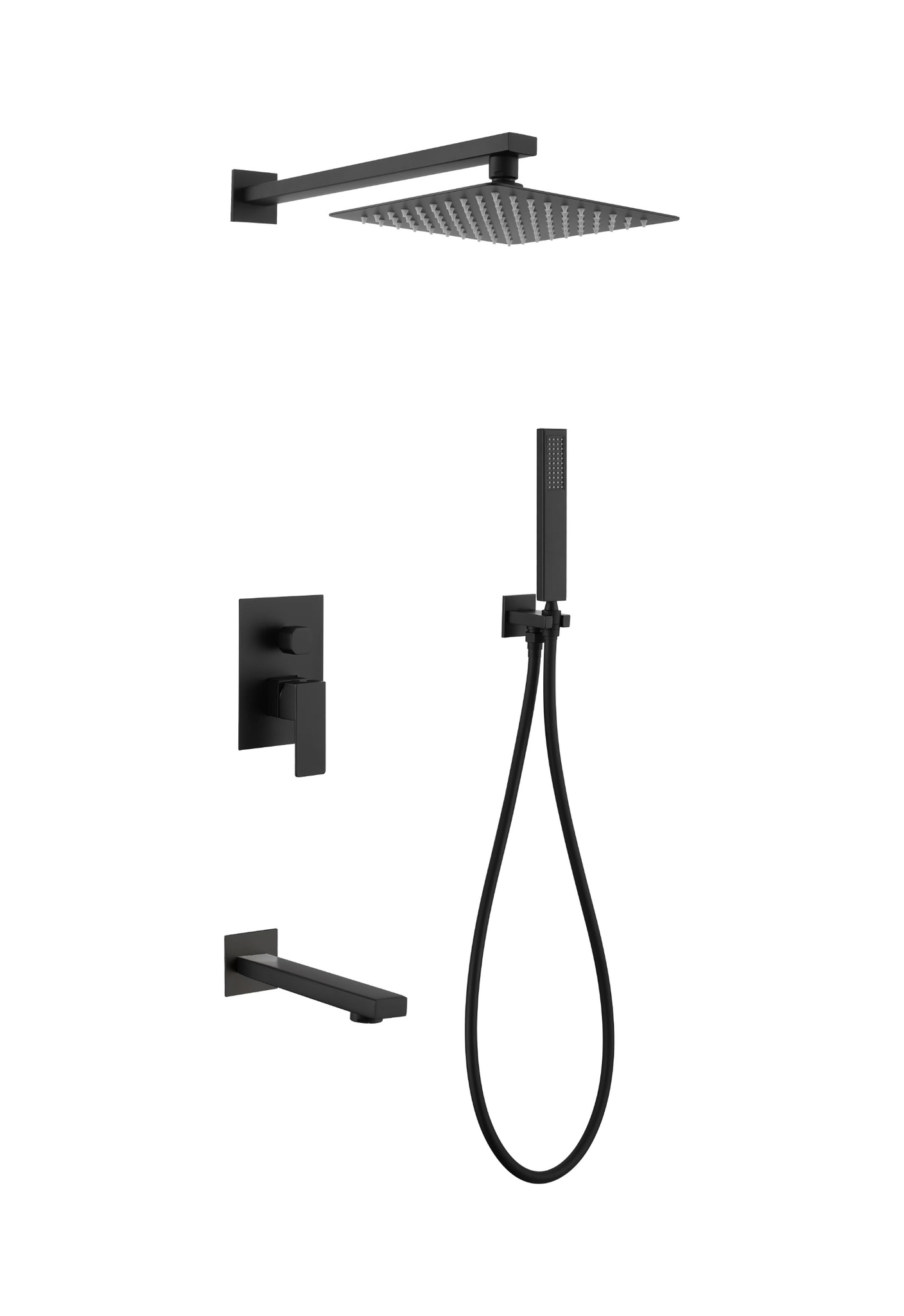 AquafloPro Fano 3-Way Pressure Balance Shower System