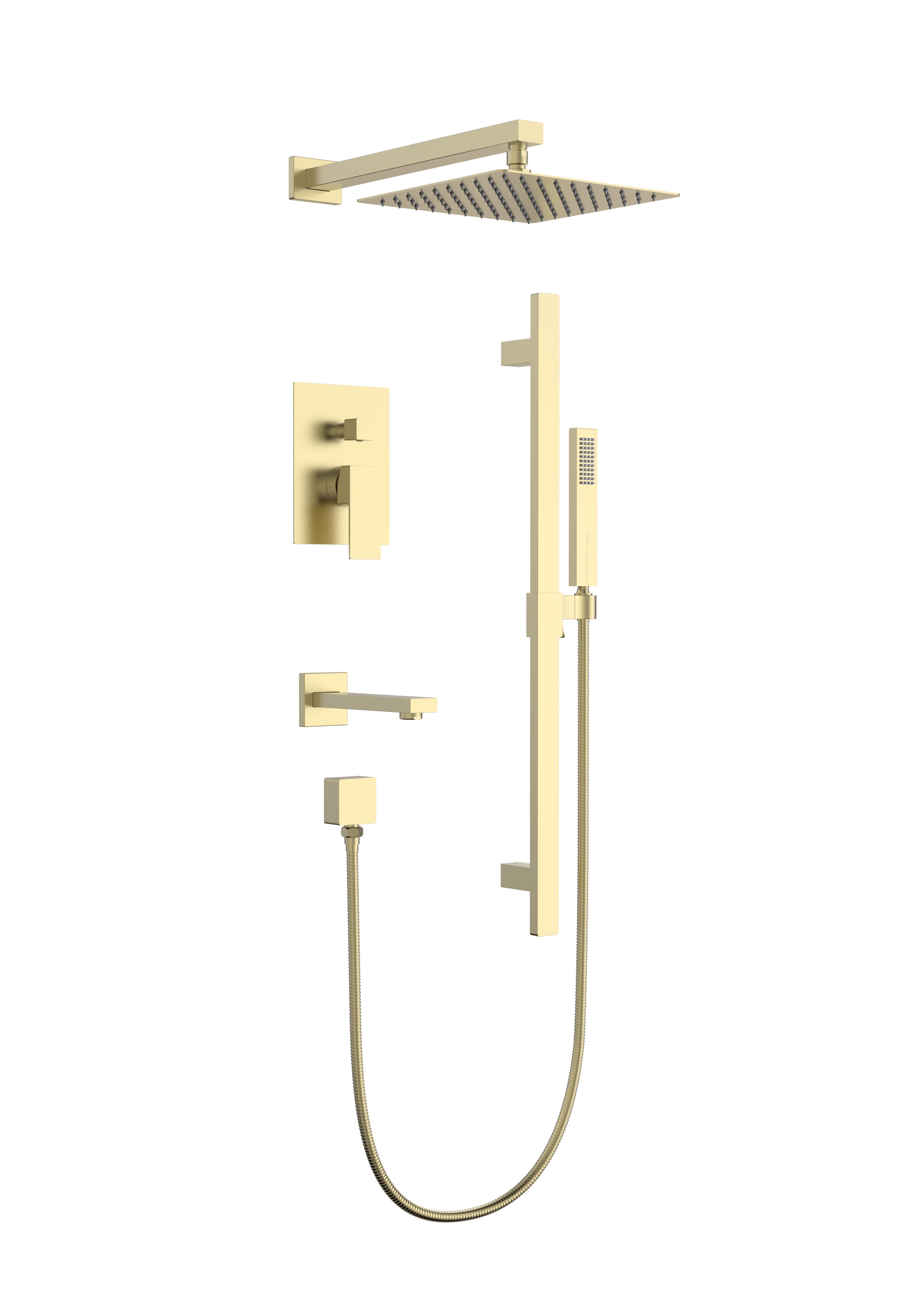Aquaflo Kent 3-Way Pressure Balance Shower System