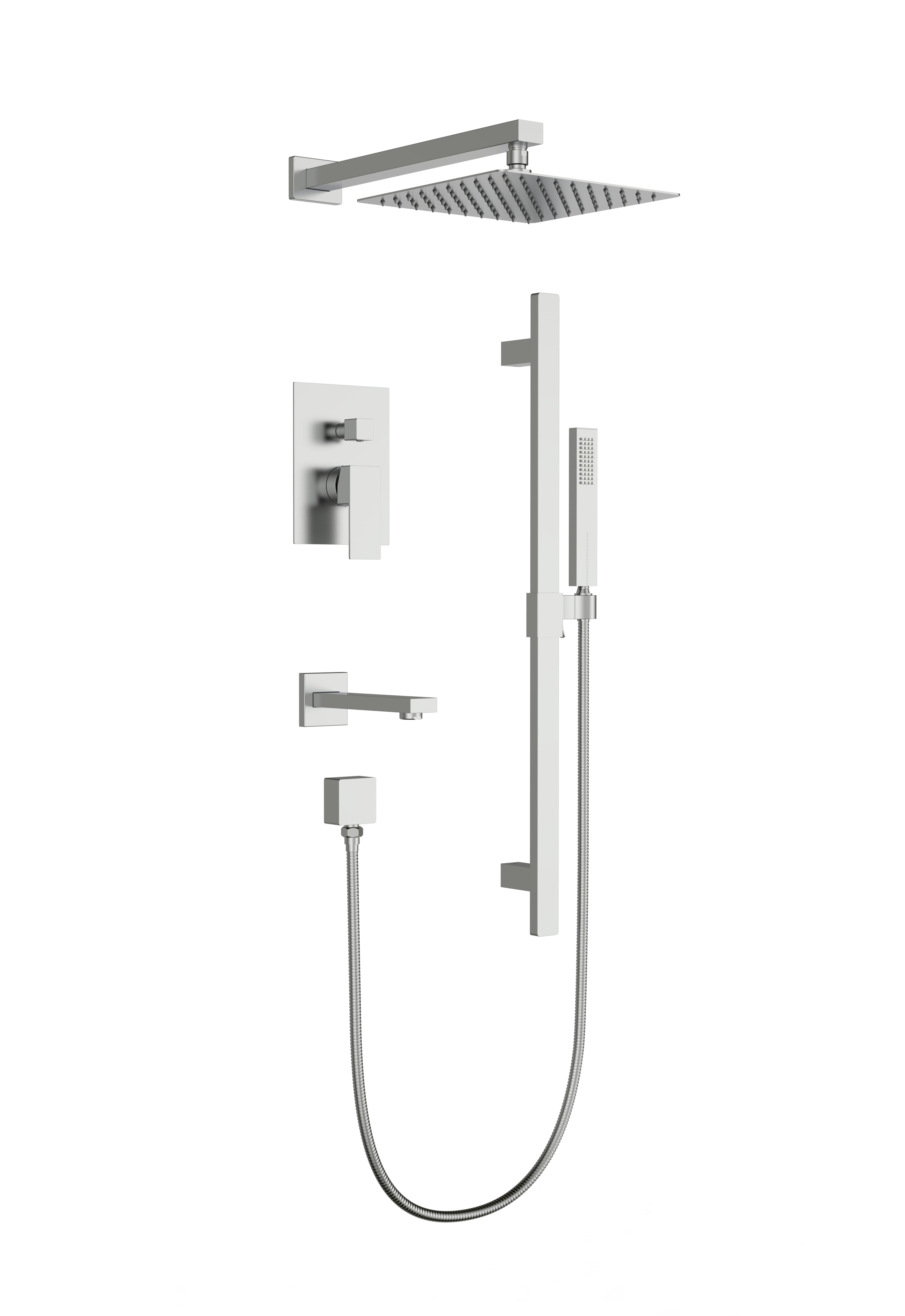 Aquaflo Kent 3-Way Pressure Balance Shower System