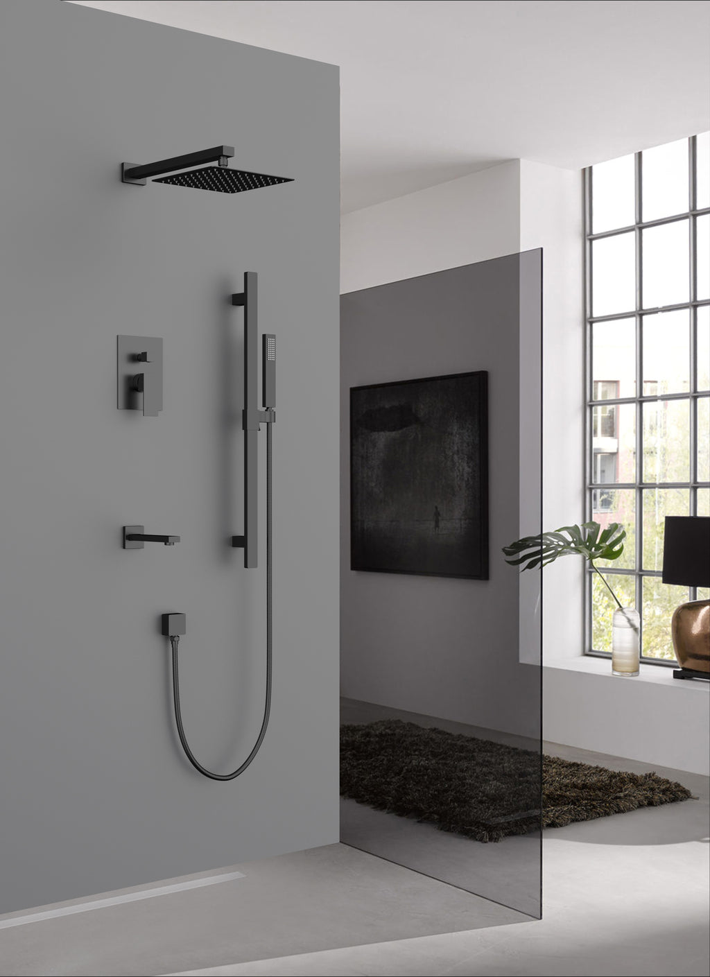 Aquaflo Kent 3-Way Pressure Balance Shower System