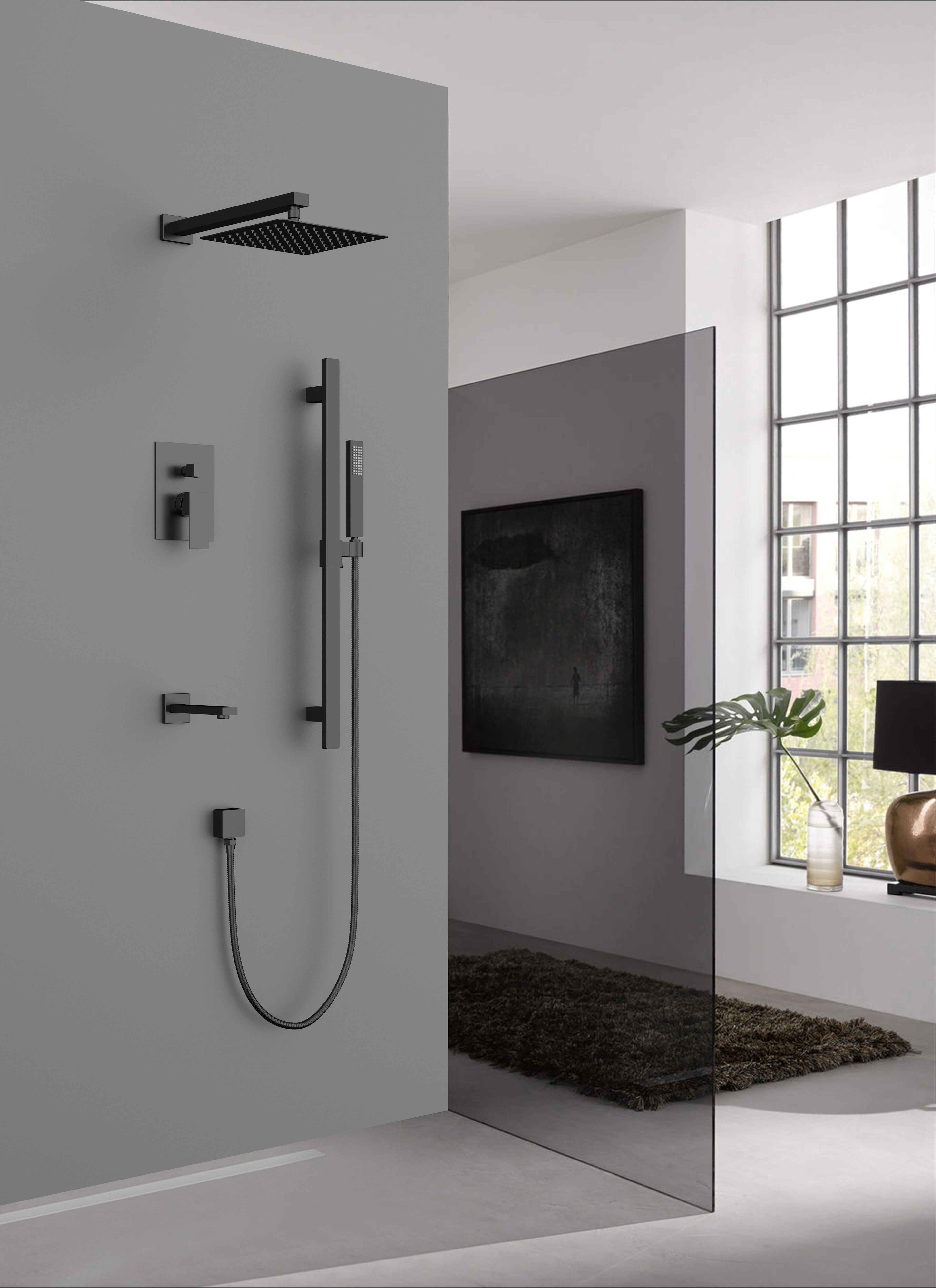 Aquaflo Kent 3-Way Pressure Balance Shower System