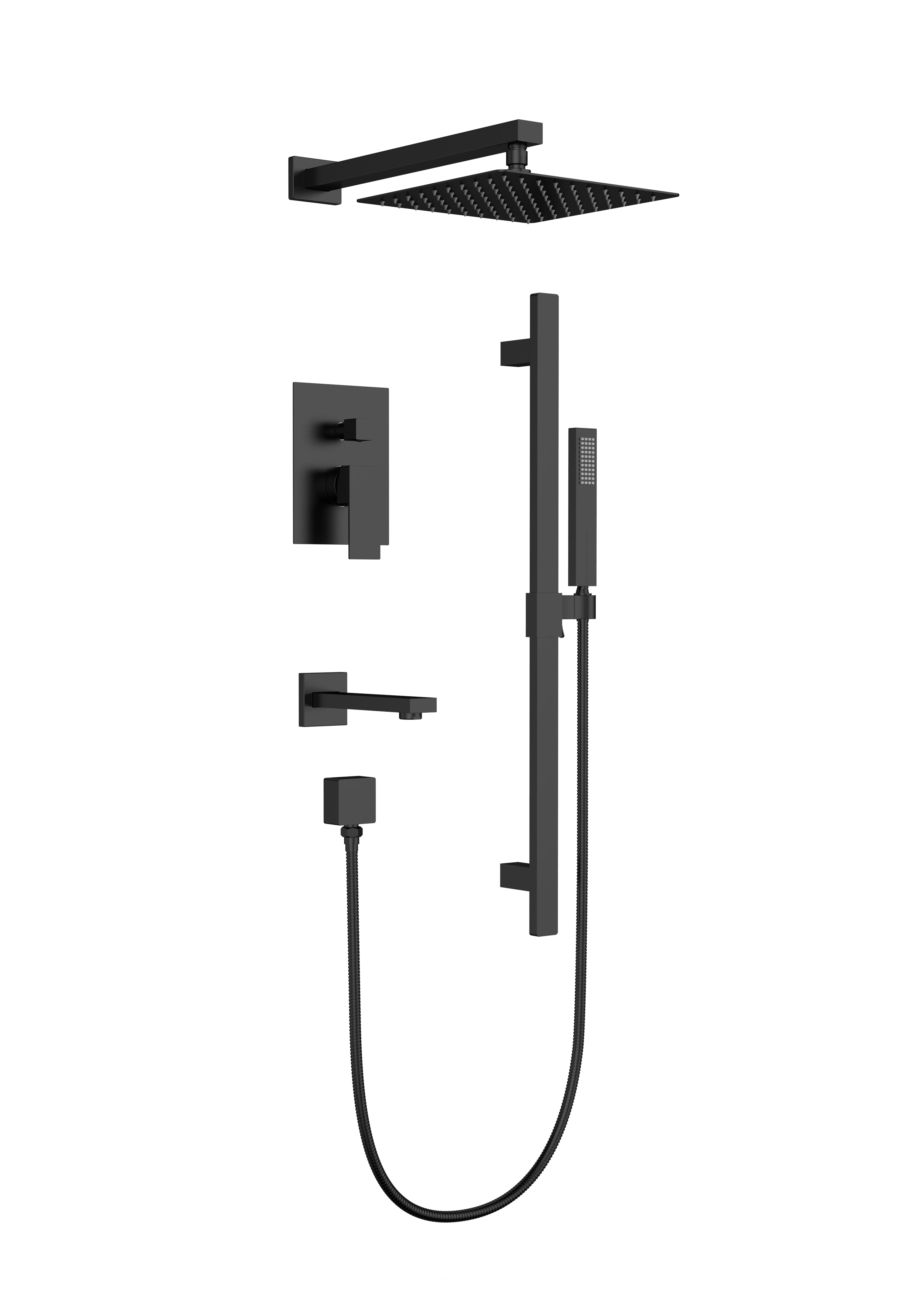Aquaflo Kent 3-Way Pressure Balance Shower System