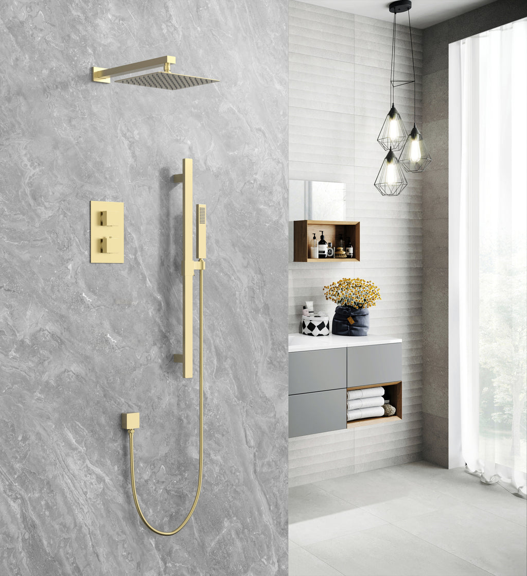 Aquaflo Kent 2-Way Thermostatics Shower System