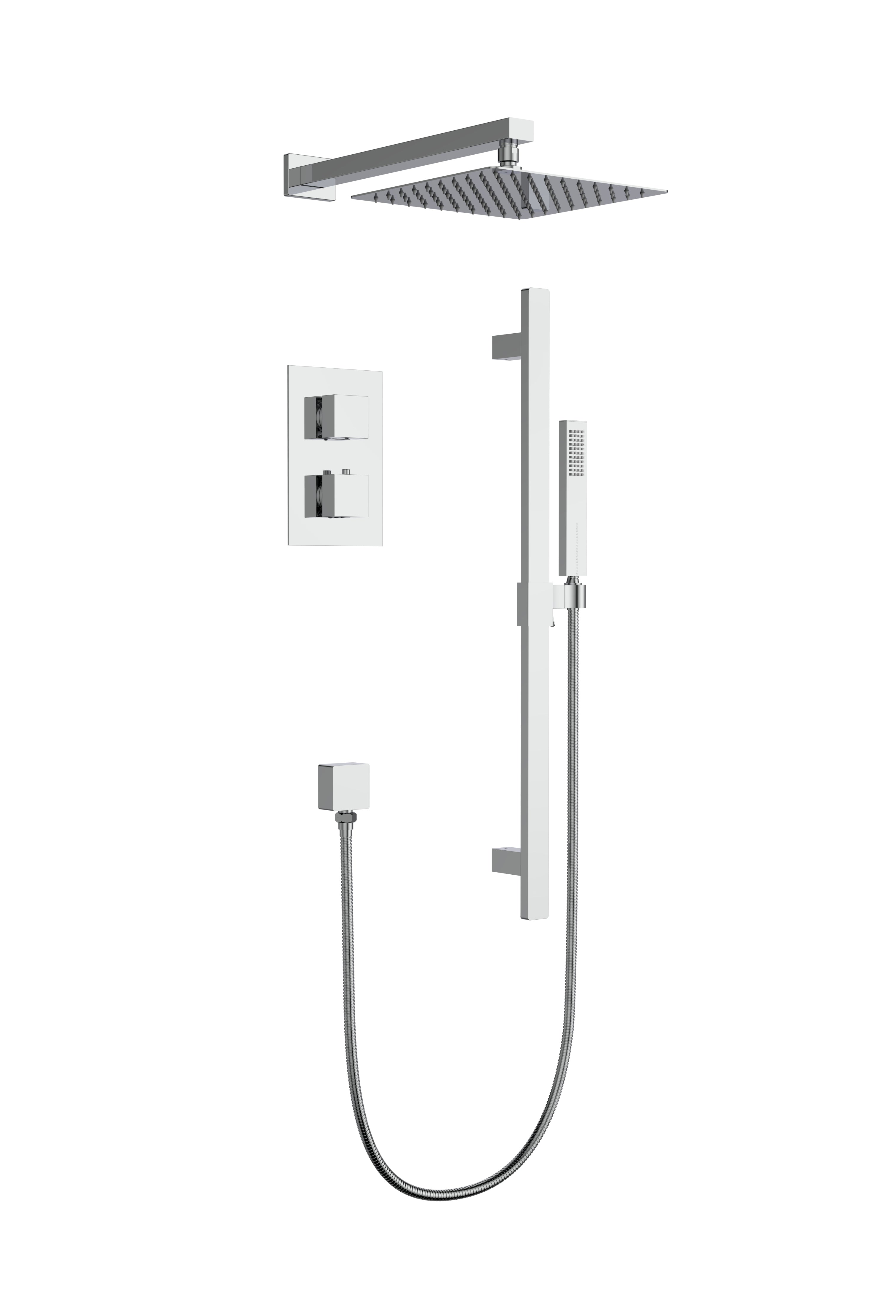 Aquaflo Kent 2-Way Thermostatics Shower System