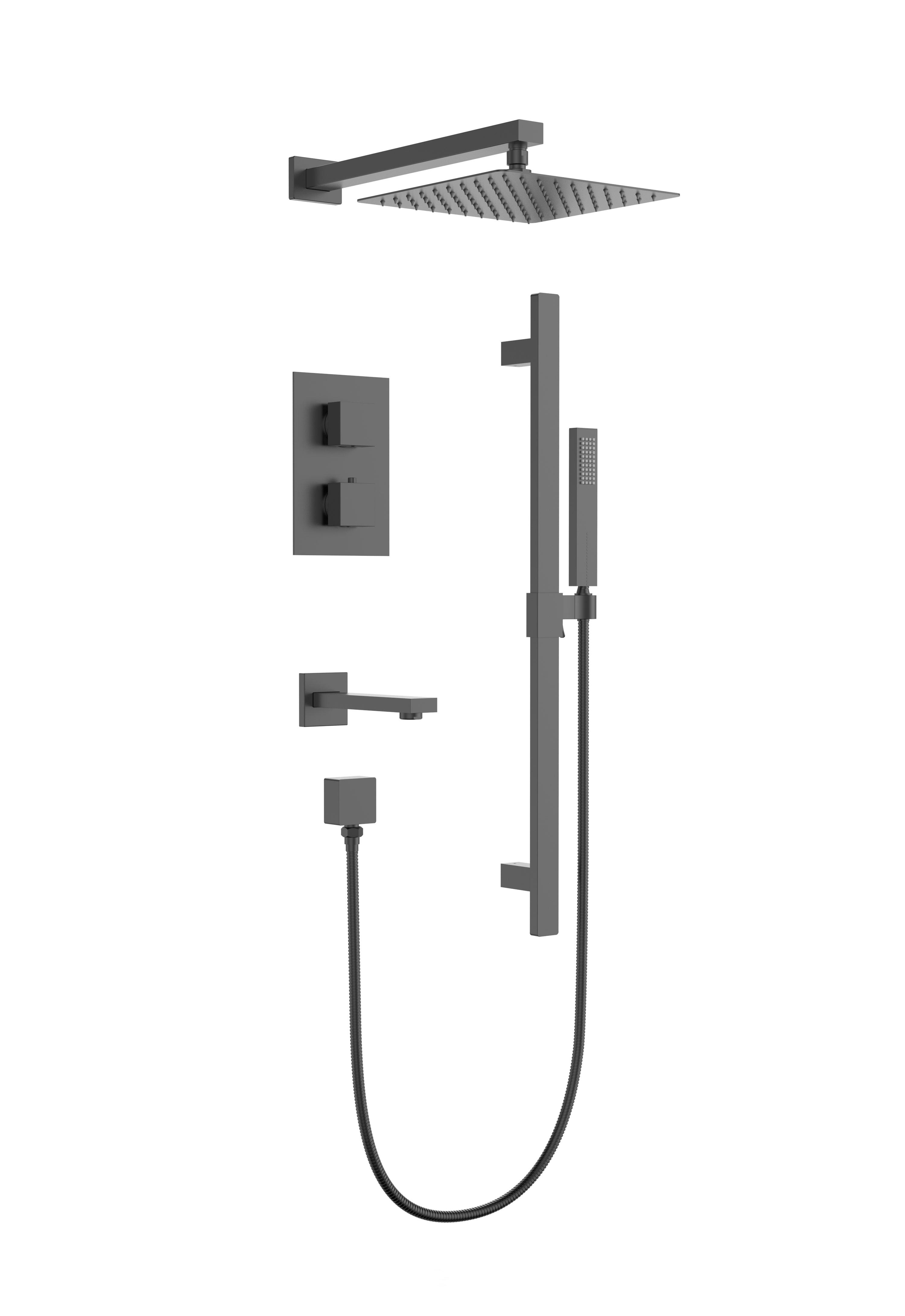 Aquaflo Kent 3-Way Thermostatic Shower System
