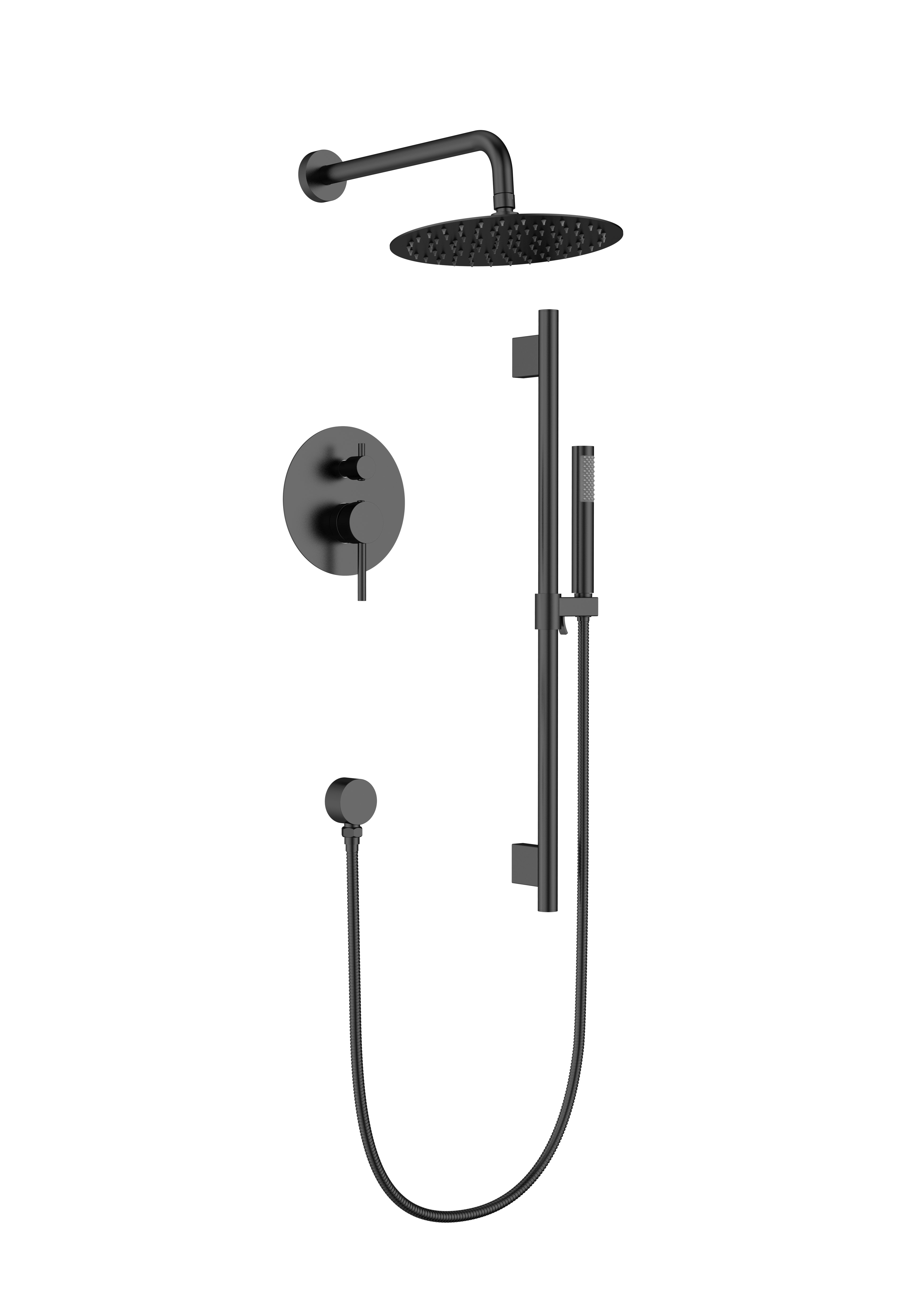 Aquaflo Rund 2-Way Pressure Balance Shower System