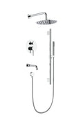 Aquaflo Rund 3-Way Pressure Balance Shower System