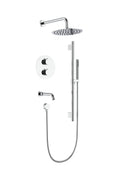 Aquaflo Rund 3-Way Thermostatic Shower System