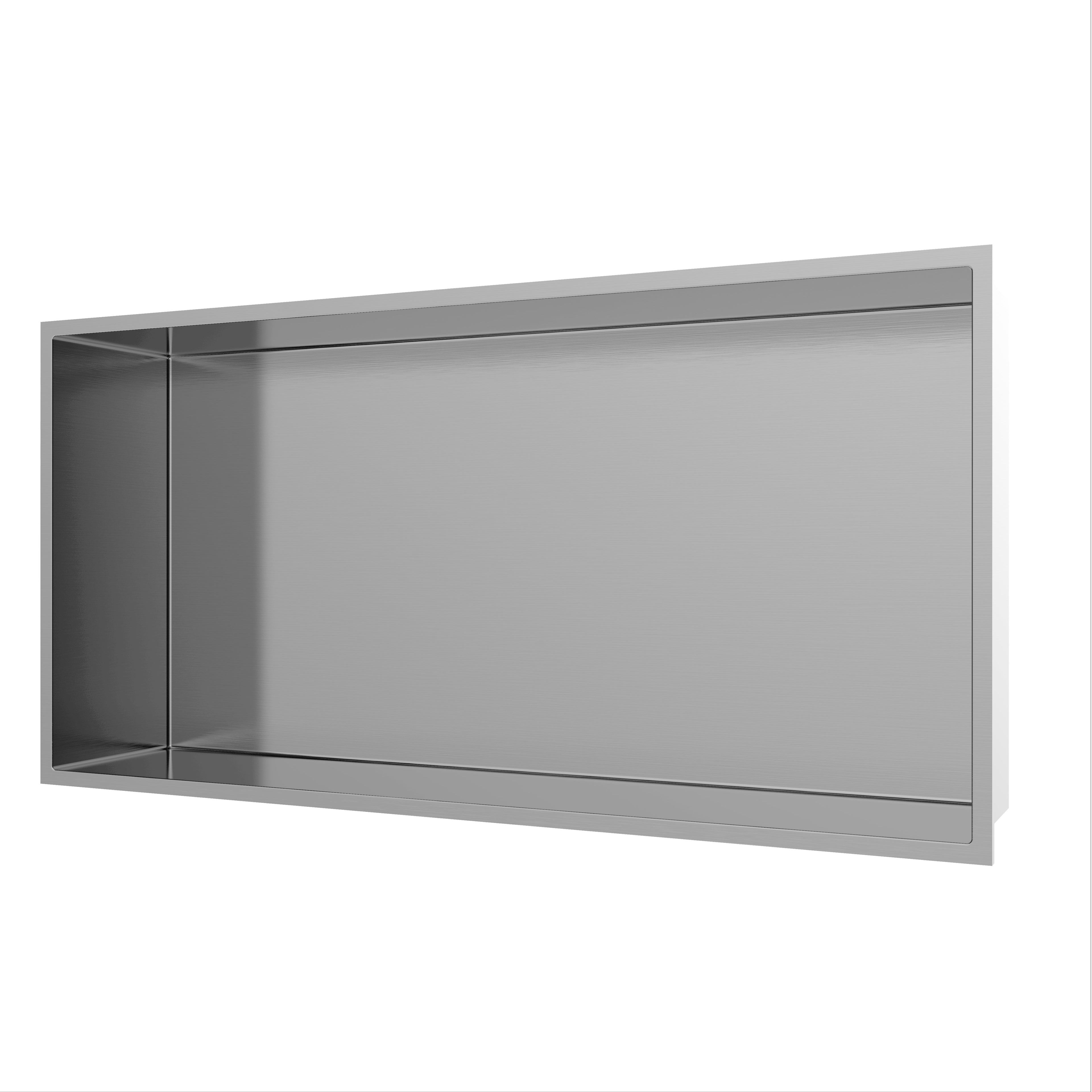 Aquaflo Stainless Steel Shower Niche