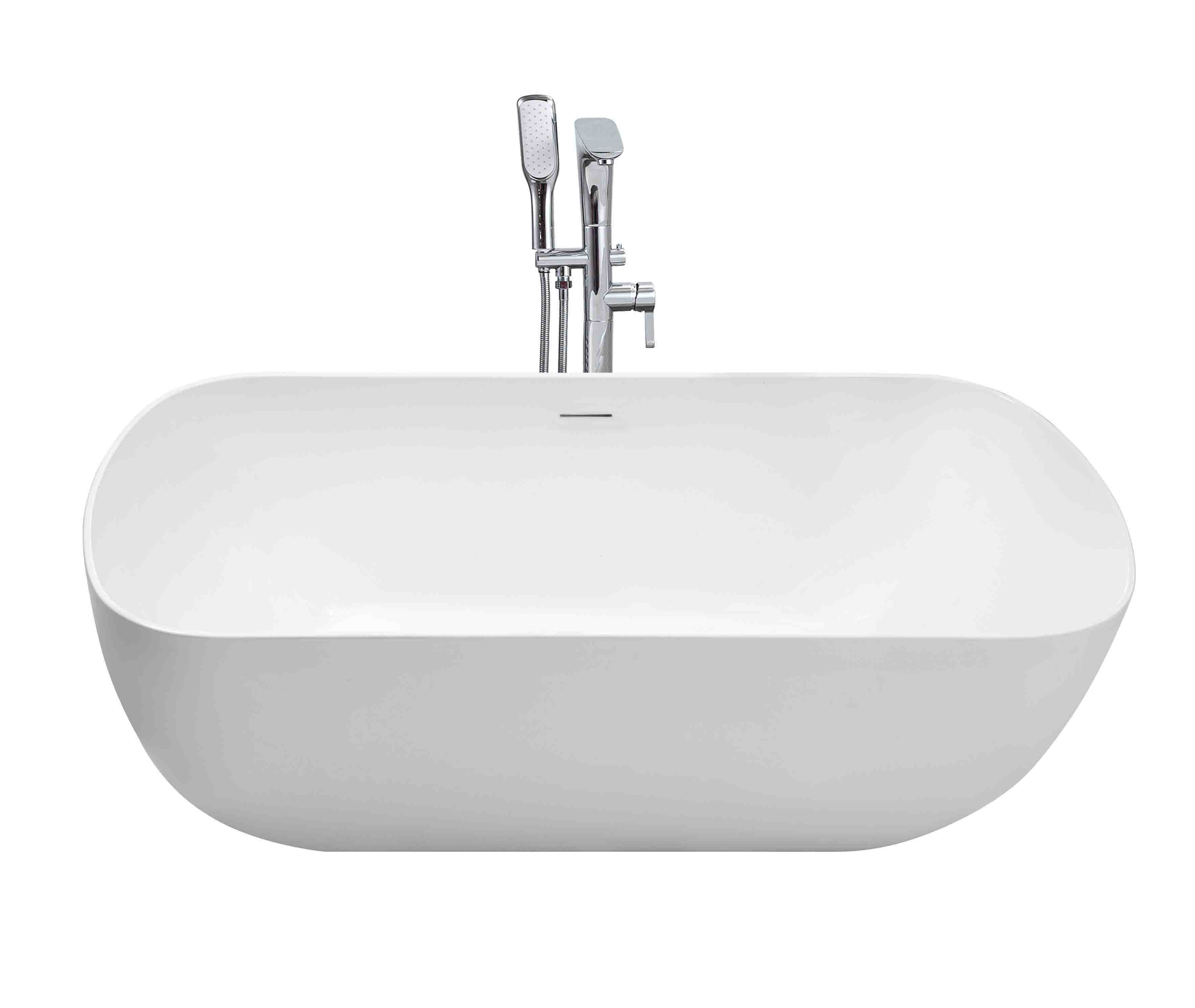 Aquaflo Marina 67"x32" Freestanding Bathtub